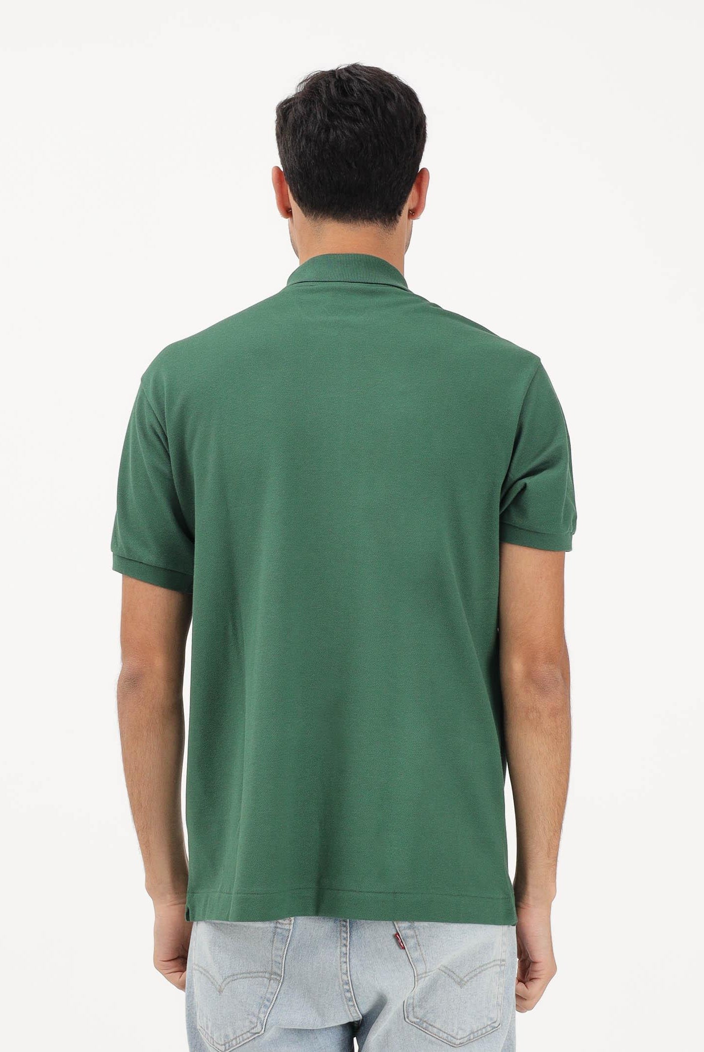 LACOSTE Polo verde per uomo e donna con patch logo coccodirllo 1212 132 LACOSTE