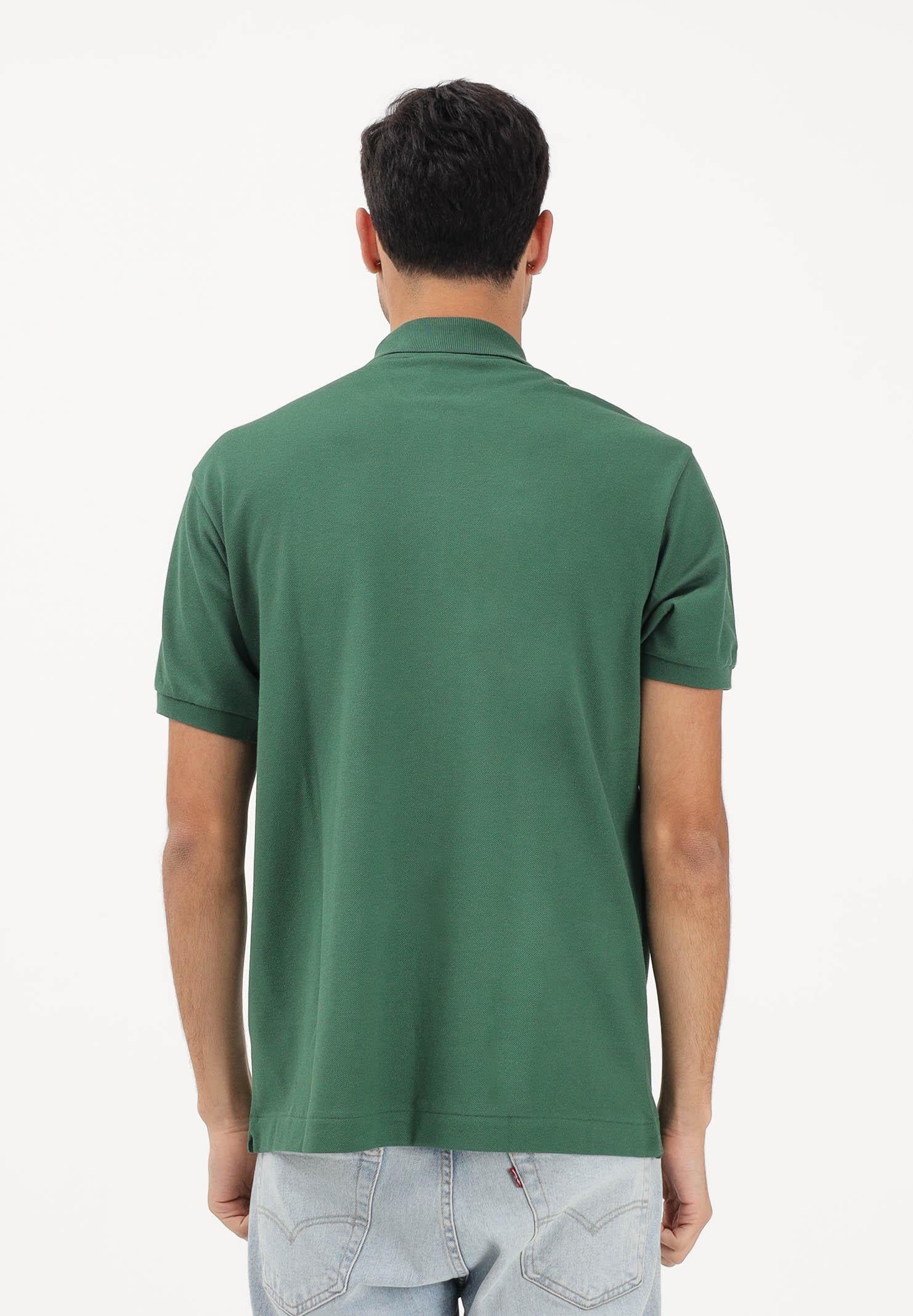 LACOSTE Polo verde per uomo e donna con patch logo coccodirllo 1212 132 LACOSTE