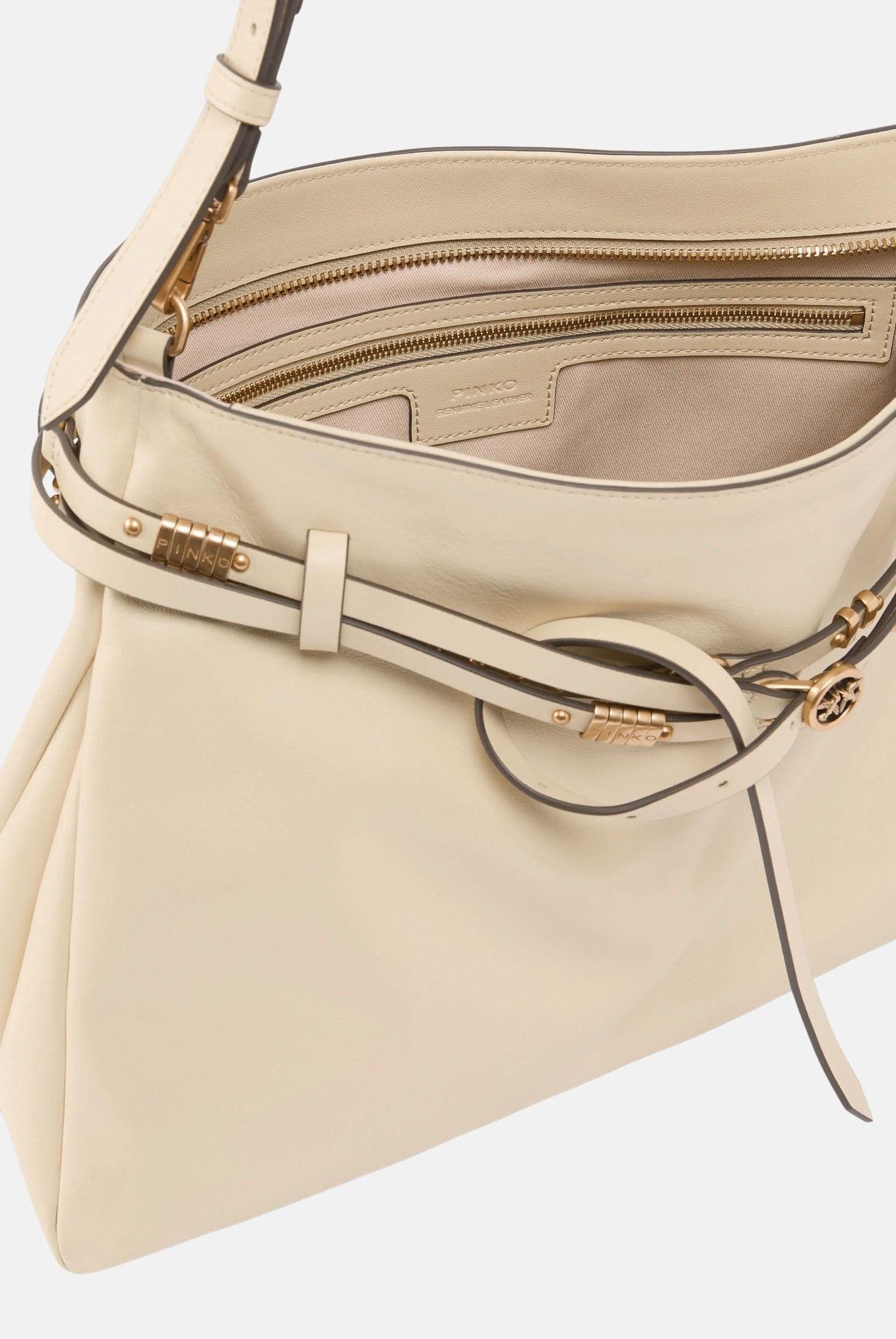 PINKO Borsa a spalla Belt Bag Big beige da donna 105903A0QO C50Q PINKO