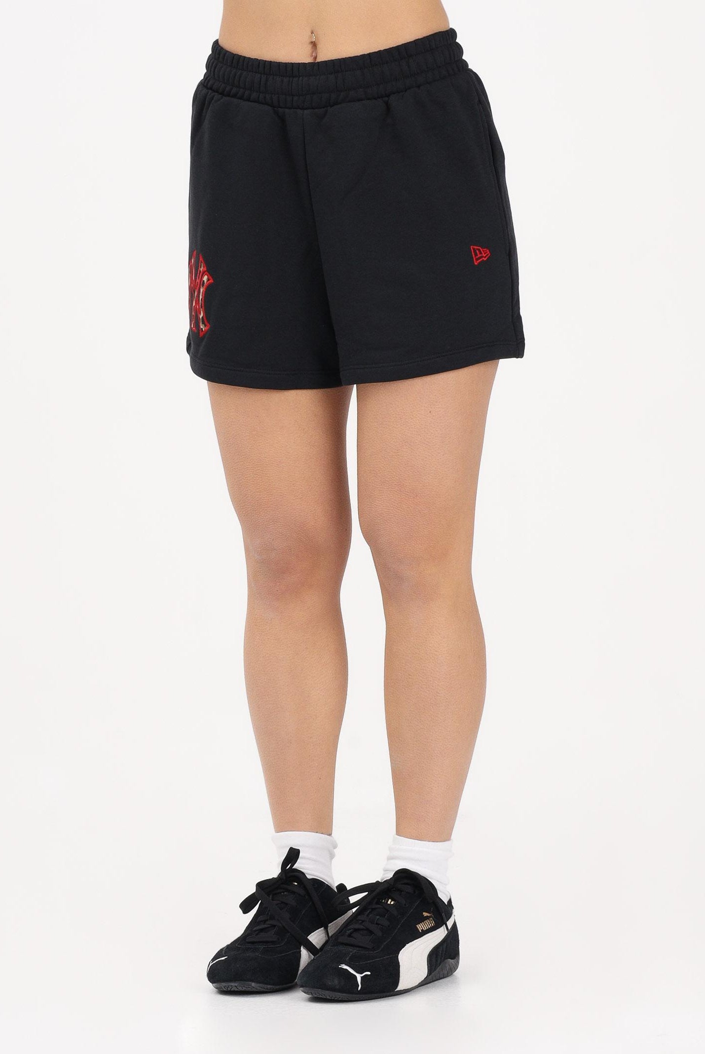 NEW ERA Shorts sportivo New York Yankees MLB Infill nero da donna 60771620 . NEW ERA