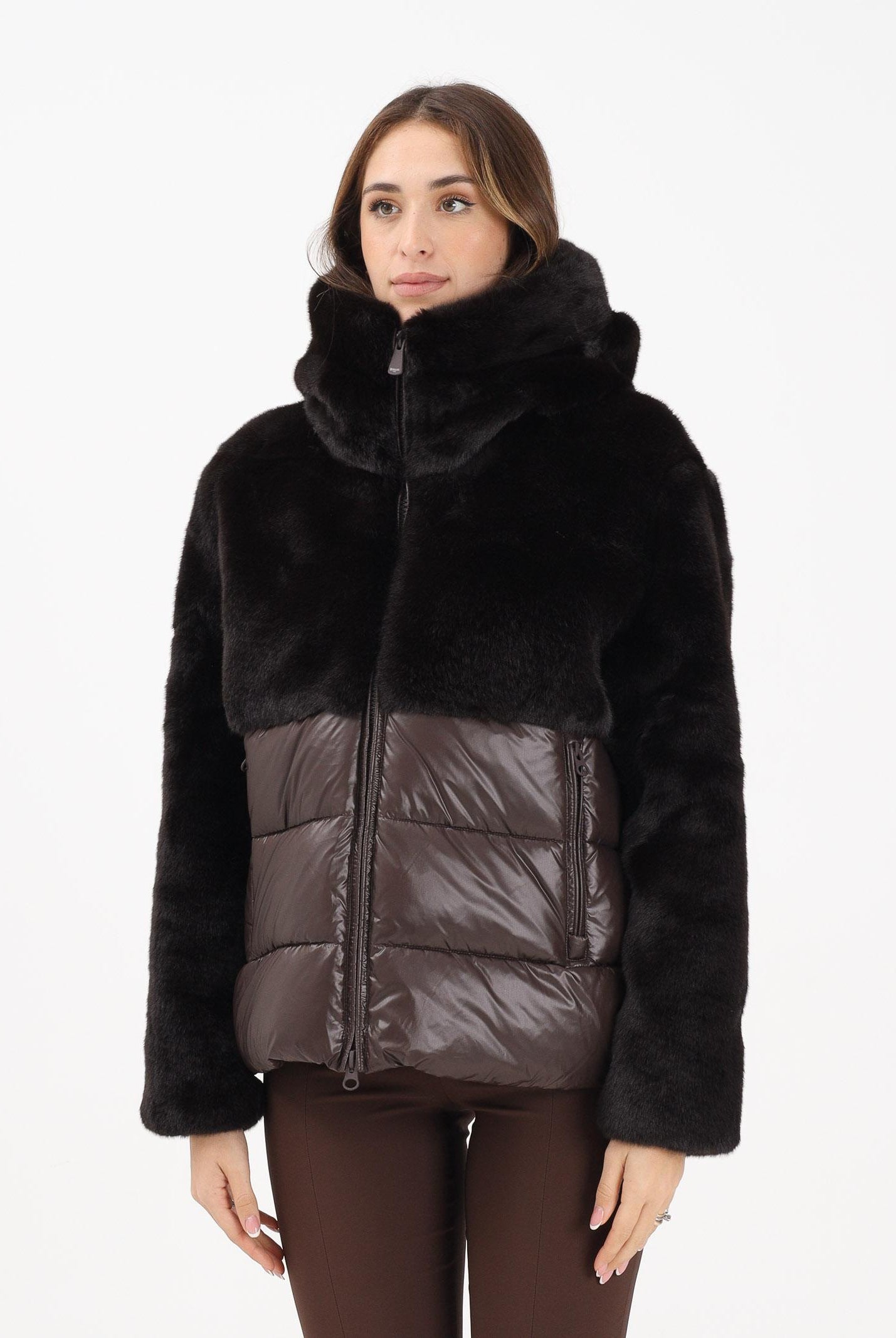 BLAUER Piumino FANEVIL marrone da donna 25WBLDC02178-006646 390 BLAUER
