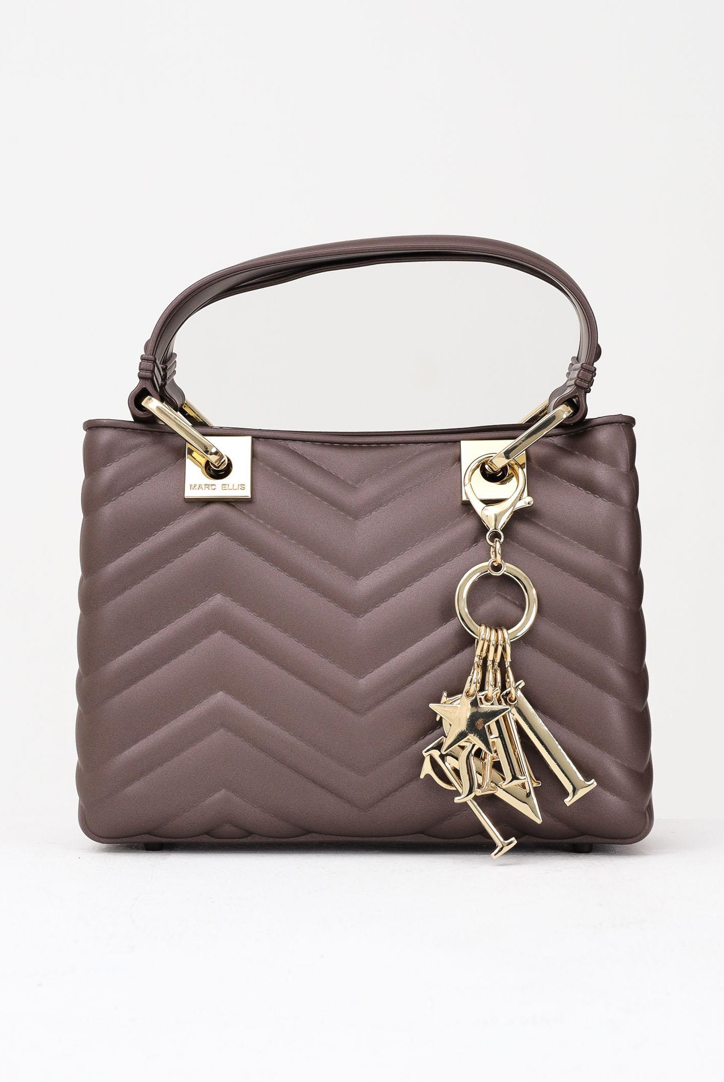 MARC ELLIS Borsa a mano Flat Krissy S marrone da donna FLAT-KRISSY-S-WAVE25 COLIGO MARC ELLIS