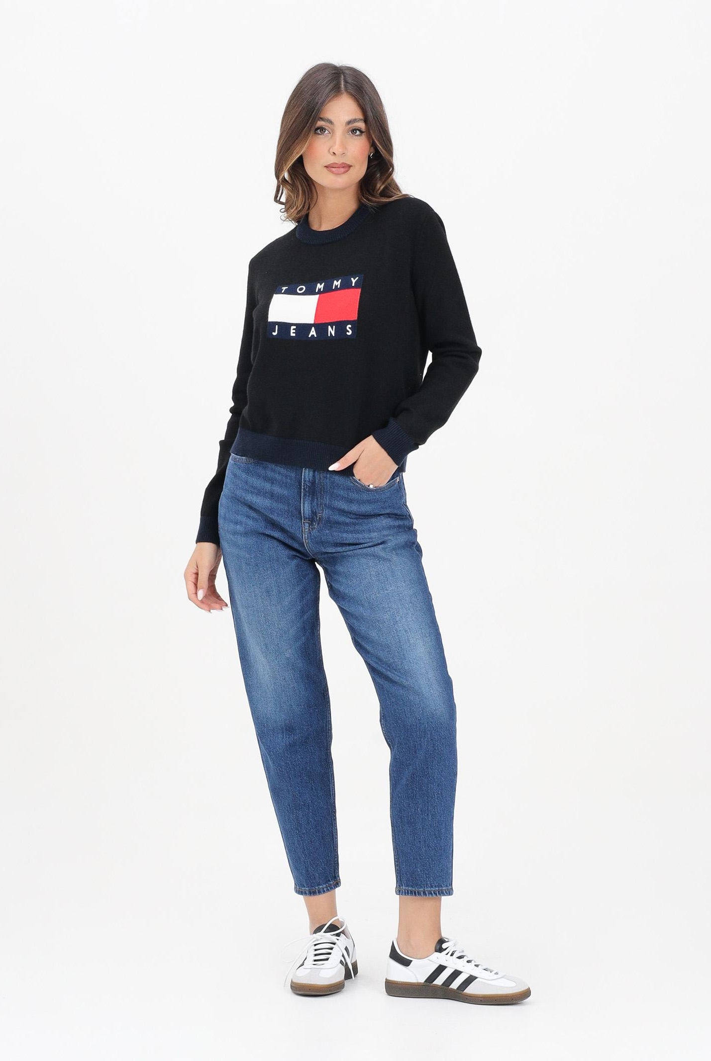 TOMMY JEANS Jeans in denim blu da donna DW0DW192441BK TOMMY JEANS