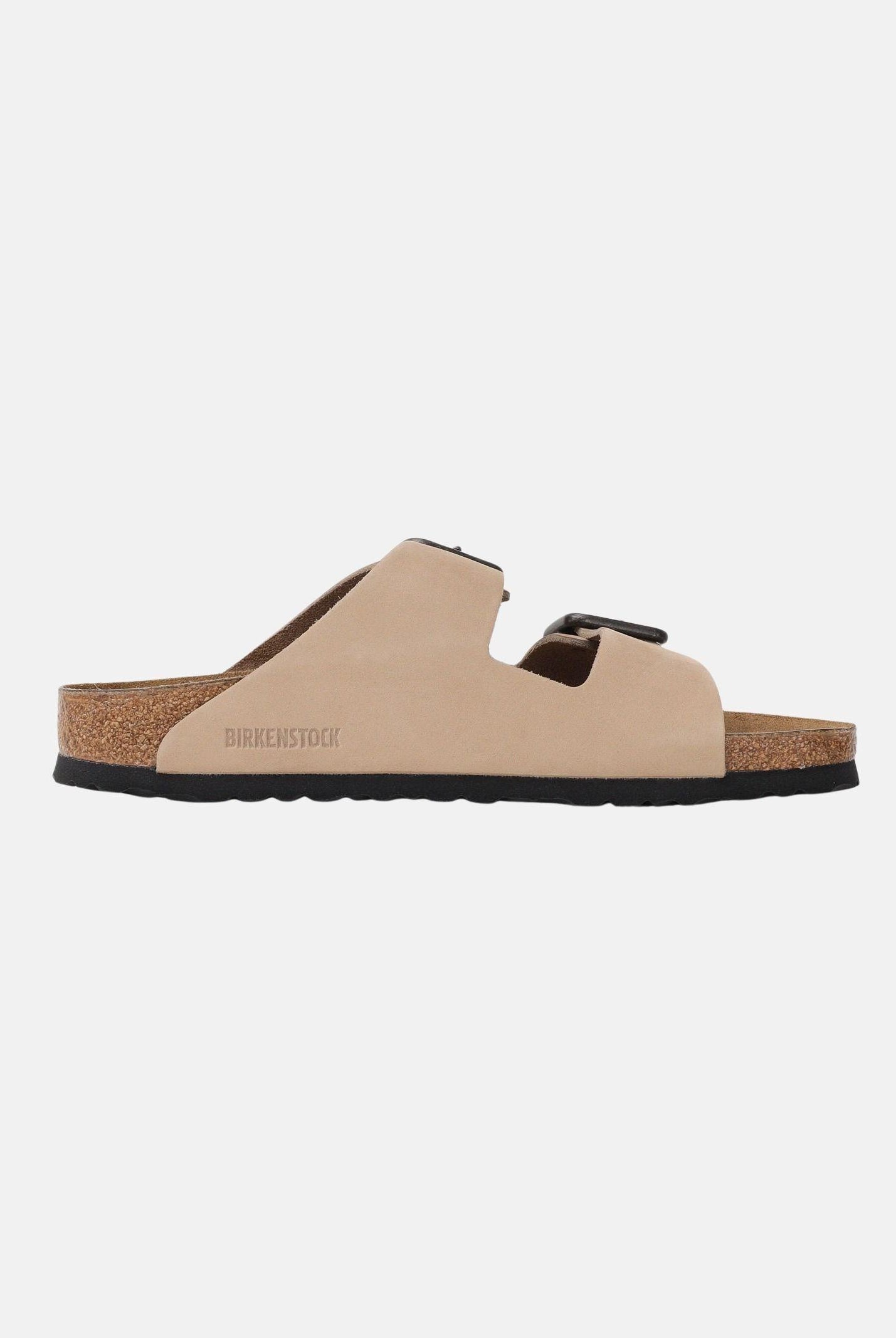 BIRKENSTOCK Ciabatte Arizona Wire Buckle beige da uomo 1031579 . BIRKENSTOCK