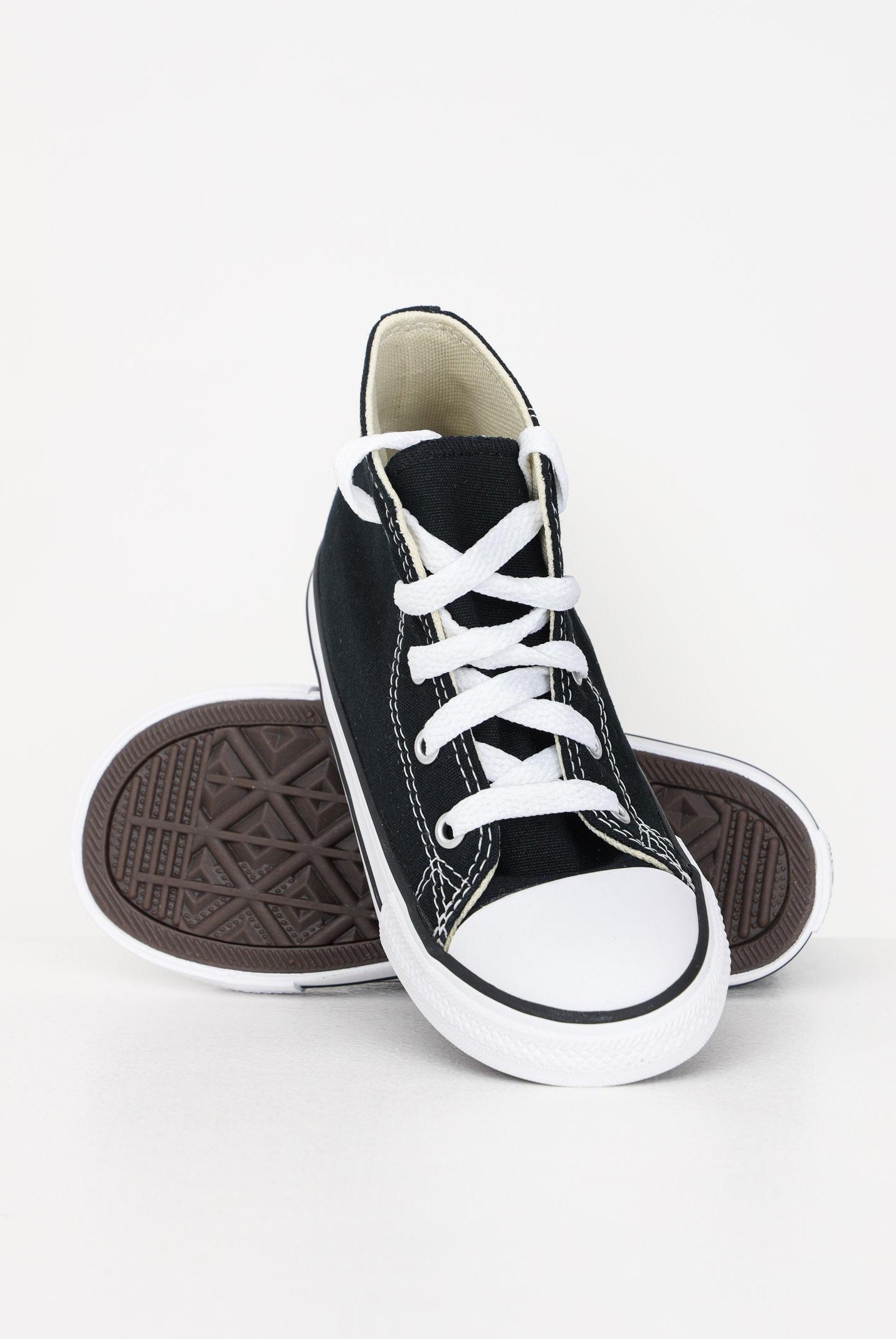 CONVERSE  Sneakers Chuck Taylor All Star Classic nere da neonato 7J231C  CONVERSE