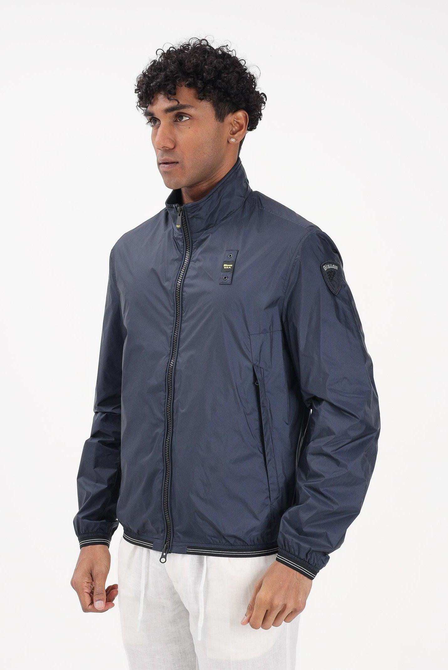 BLAUER Giacca a vento KERWIN blu da uomo 26SBLUC01106-007101 888 BLAUER
