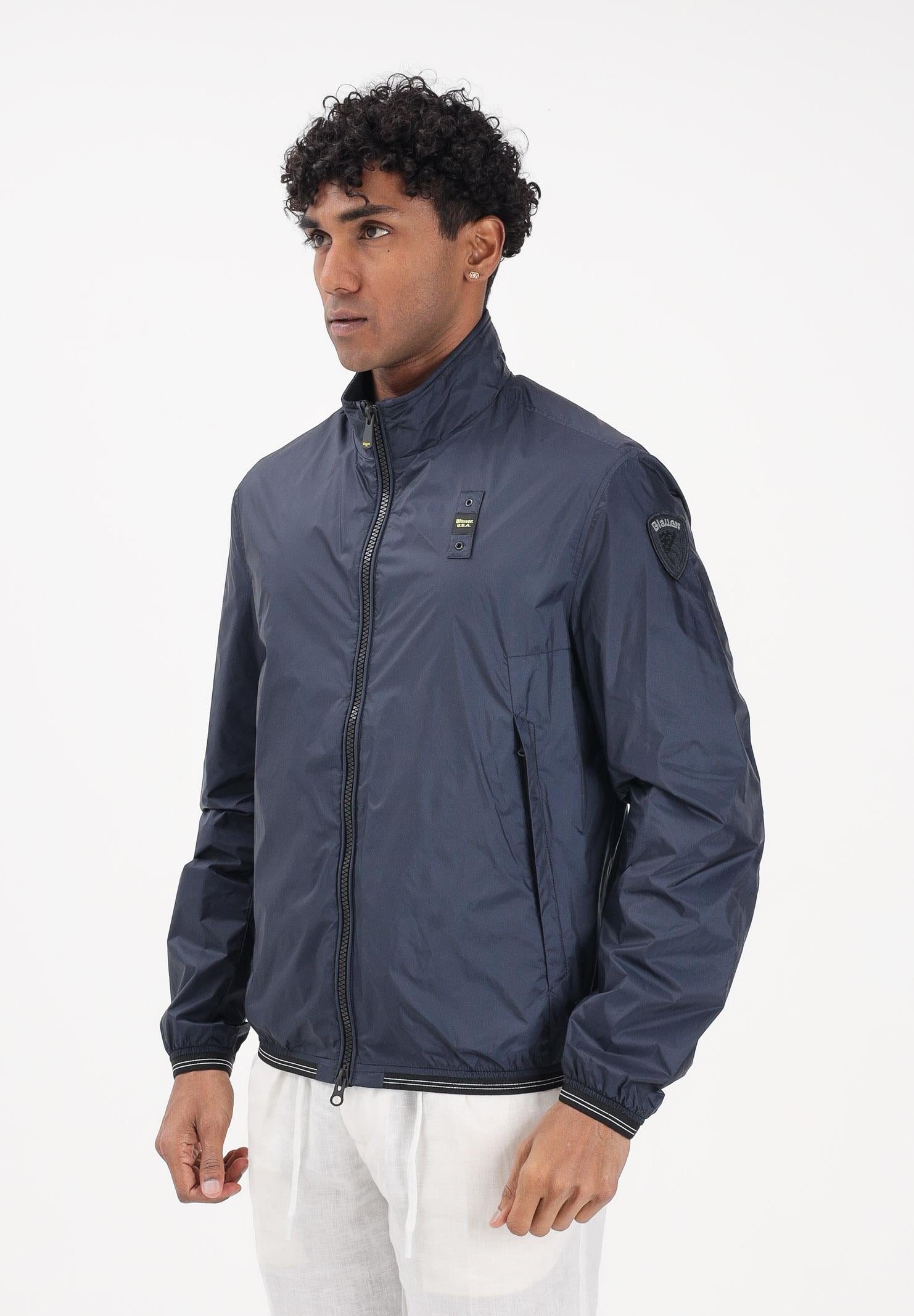 BLAUER Giacca a vento KERWIN blu da uomo 26SBLUC01106-007101 888 BLAUER