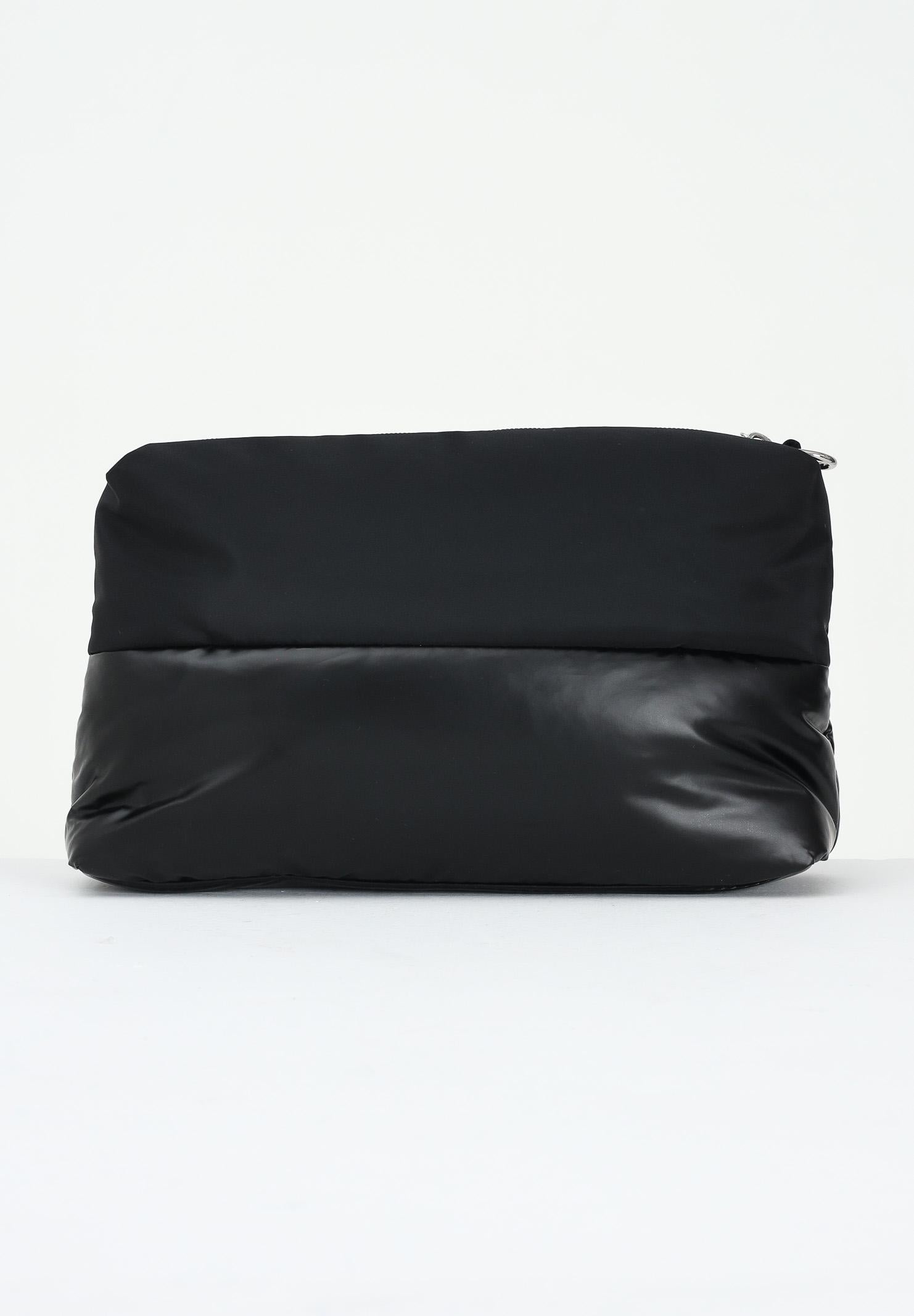 BLAUER Pochette nera da donna con imbottitura e logo F5MIRA01PAD BLK BLAUER