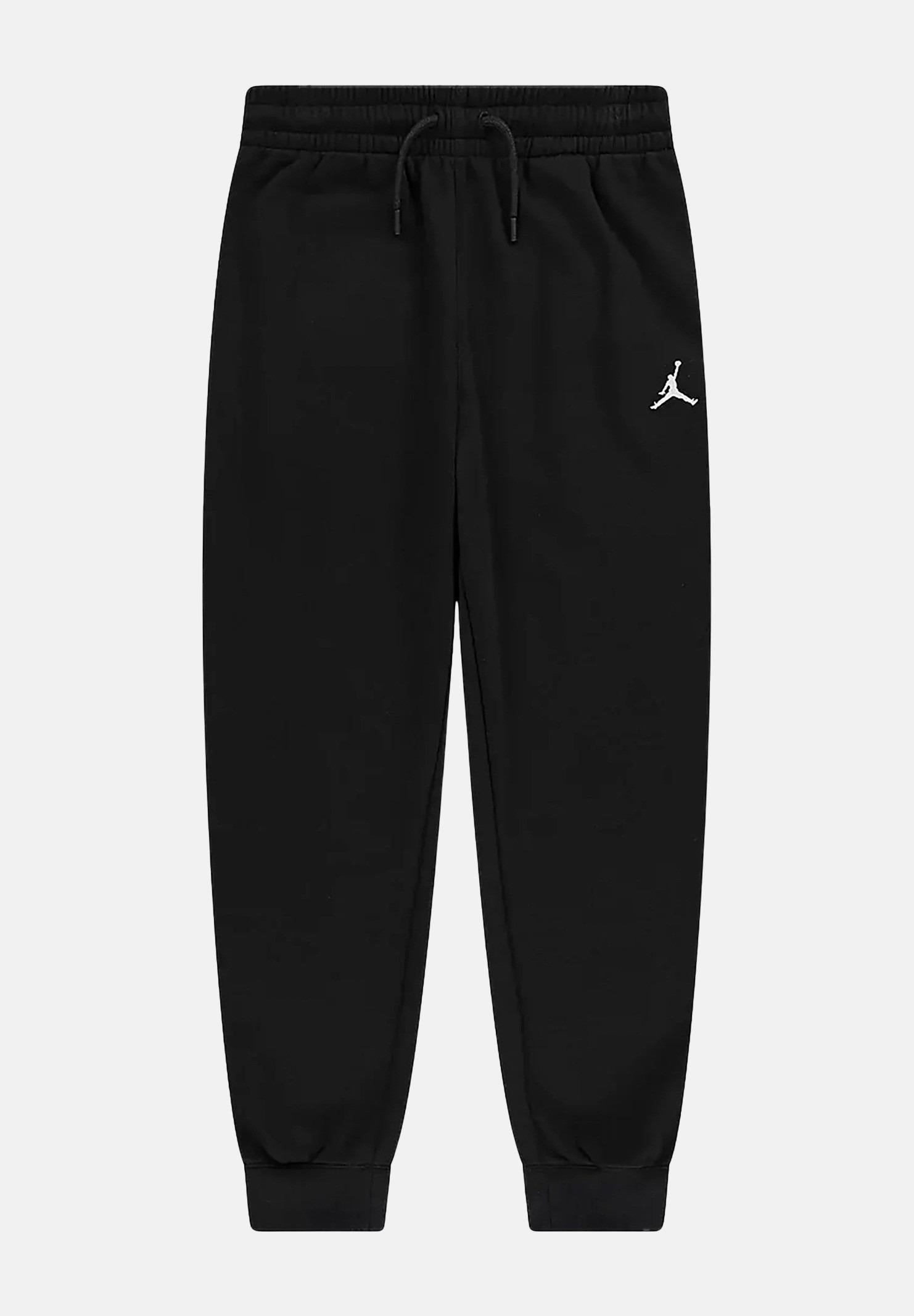 JORDAN Pantalone sportivo nero per bambino e bambina con ricamo Jumpman 95F119 023 JORDAN