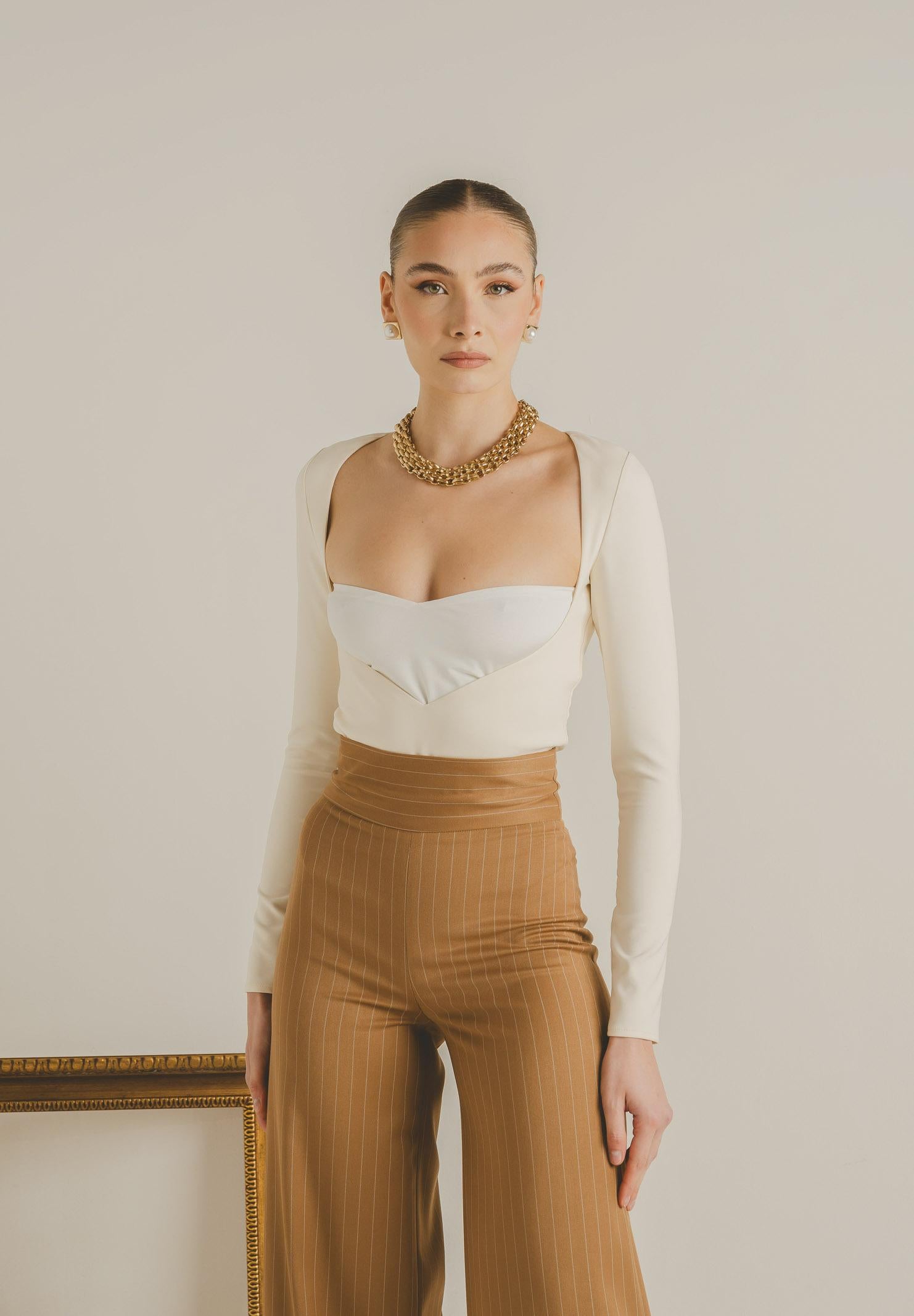 SANTAS Body AUDACE panna da donna PV2627 PA SANTAS