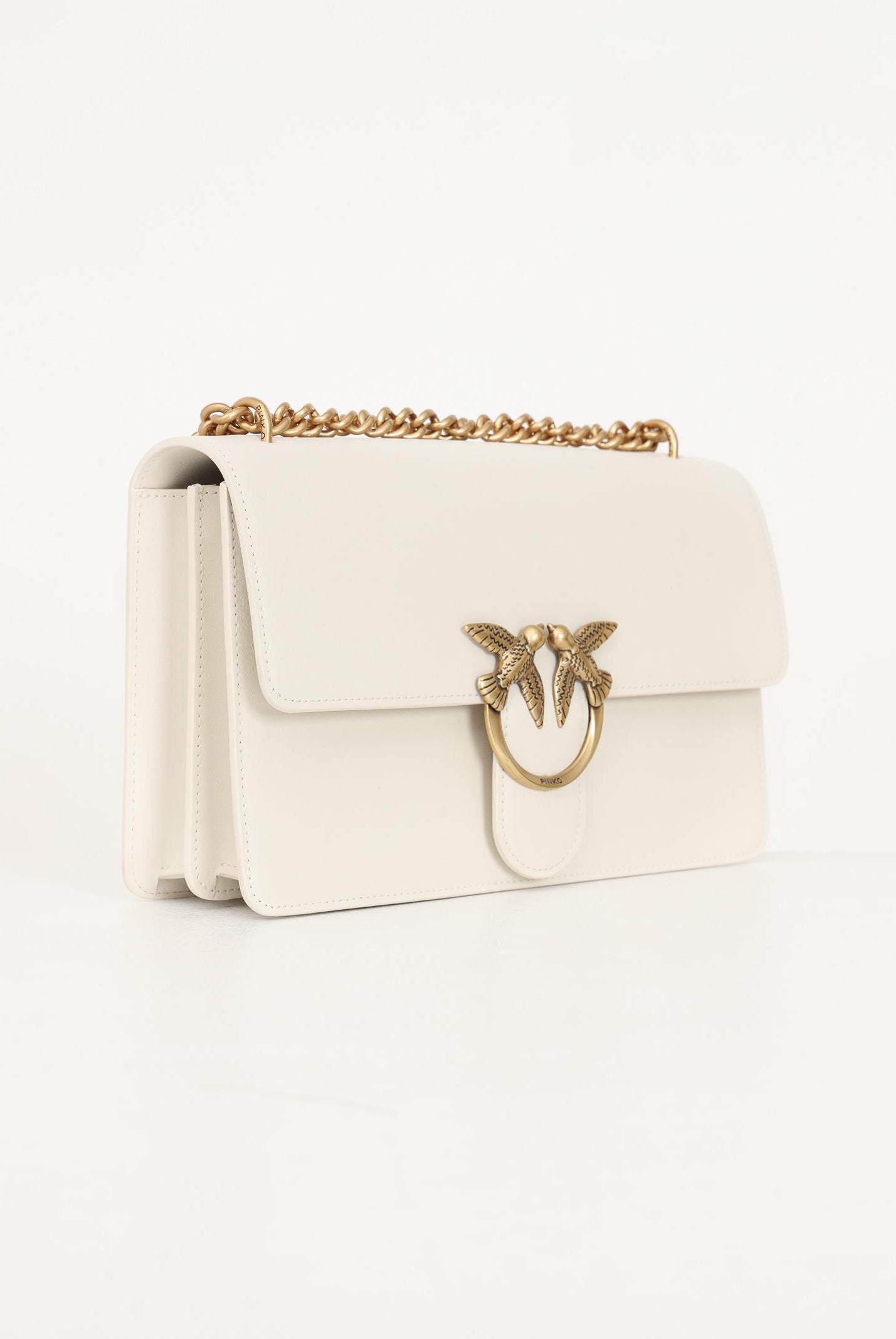 PINKO Borsa a tracolla Classic Love Bag One panna da donna 100941A0F1 Z14Q PINKO