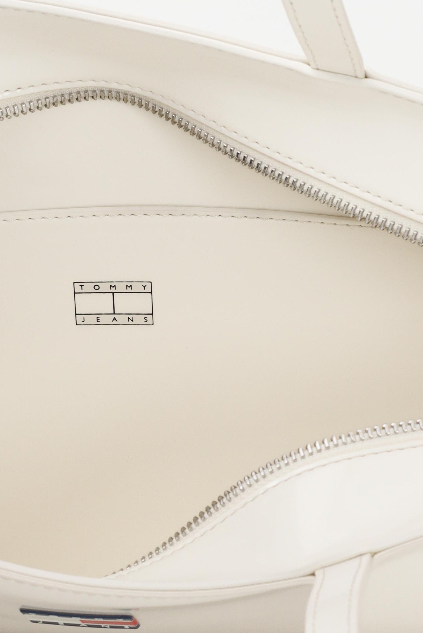 TOMMY JEANS Shopper panna da donna con logo AW0AW18069 YBI TOMMY JEANS