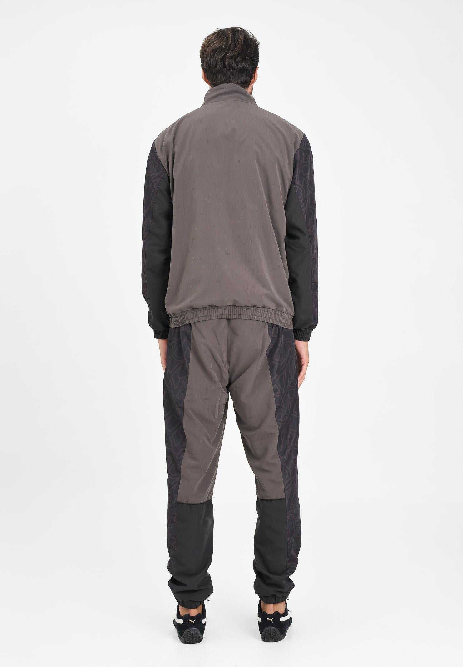 AUSTRALIAN Tuta Iconissima marrone e nera da uomo SWUTU0134 023 AUSTRALIAN