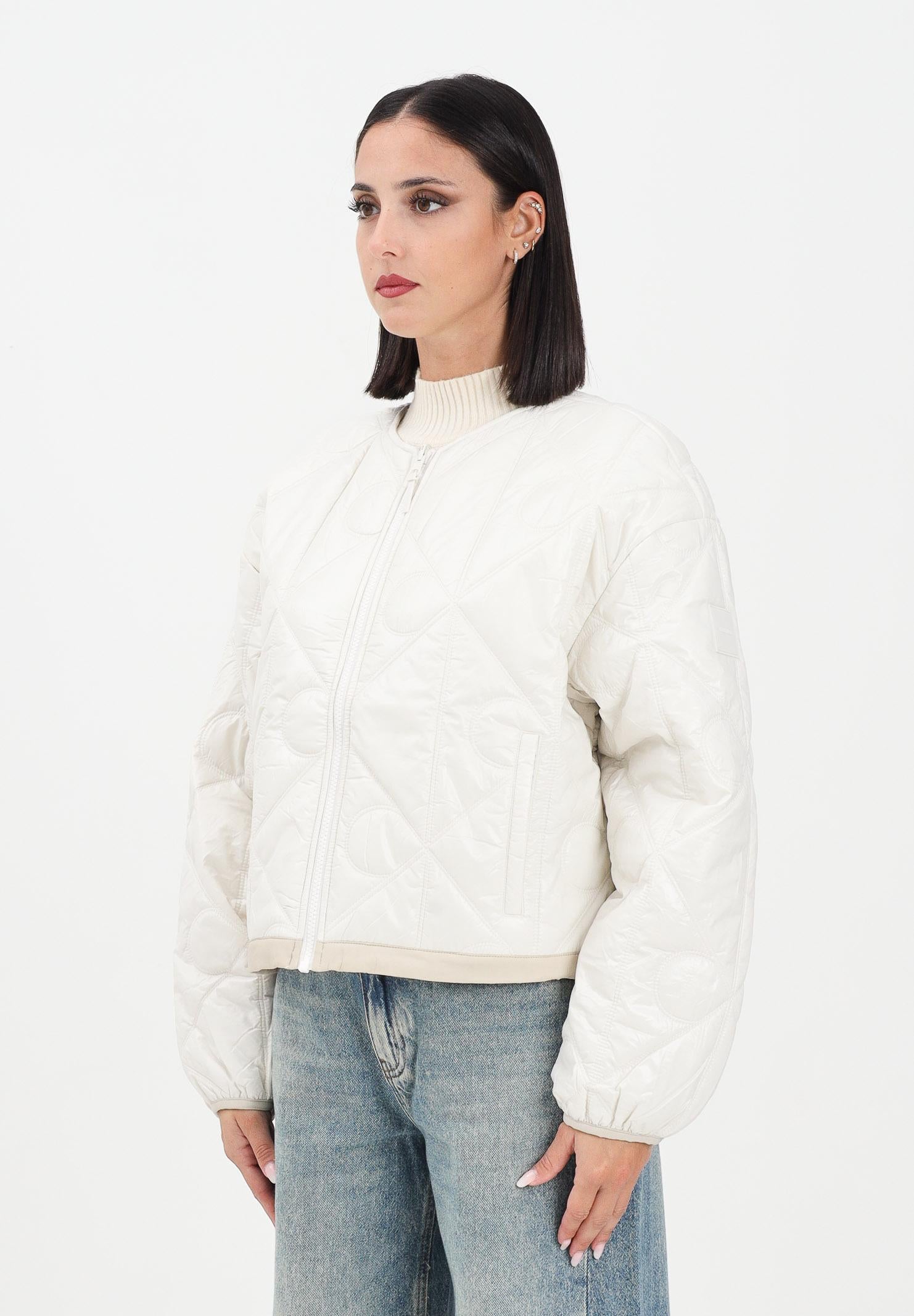 CALVIN KLEIN JEANS Bomber double-face panna da donna LV044D511G67U . CALVIN KLEIN JEANS