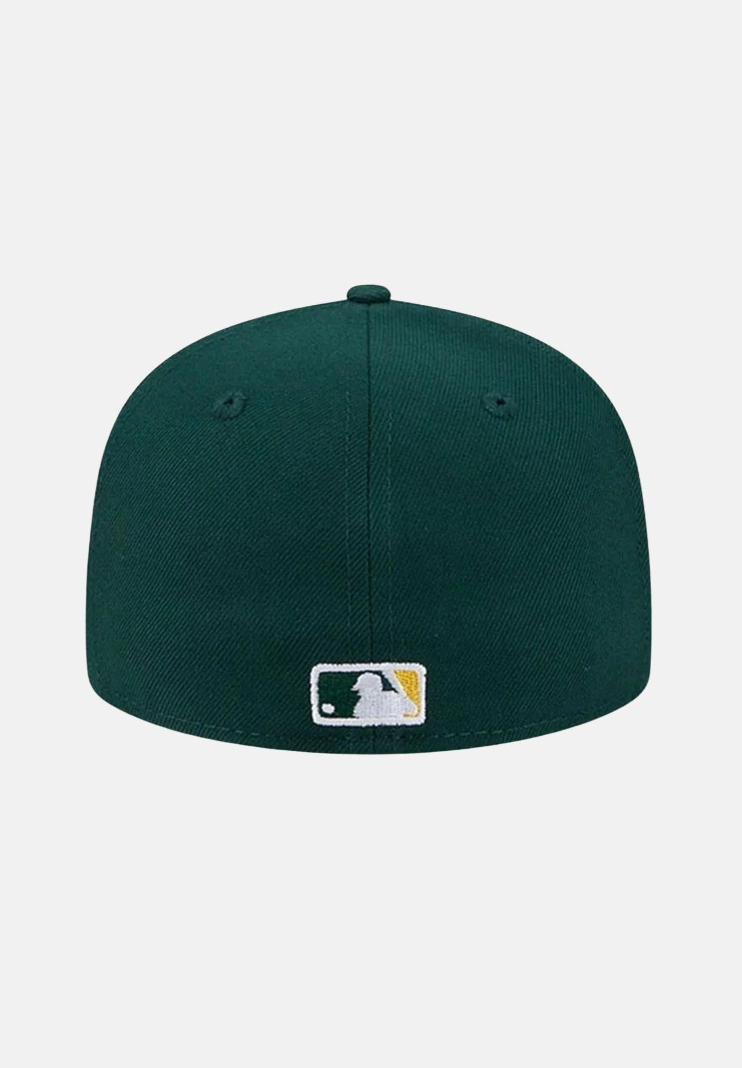 NEW ERA Cappello con visiera 59FIFTY Fitted Athletics MLB Hidden Hit verde da uomo 60803265 . NEW ERA
