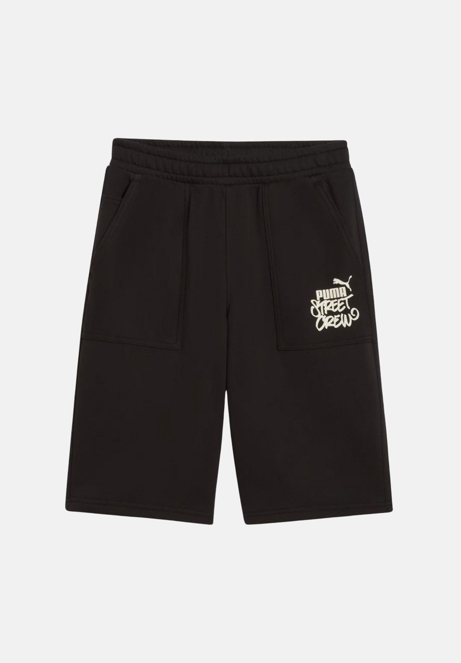 PUMA Shorts sportivo MID 90s nero per bambino e bambina 691748 01 PUMA