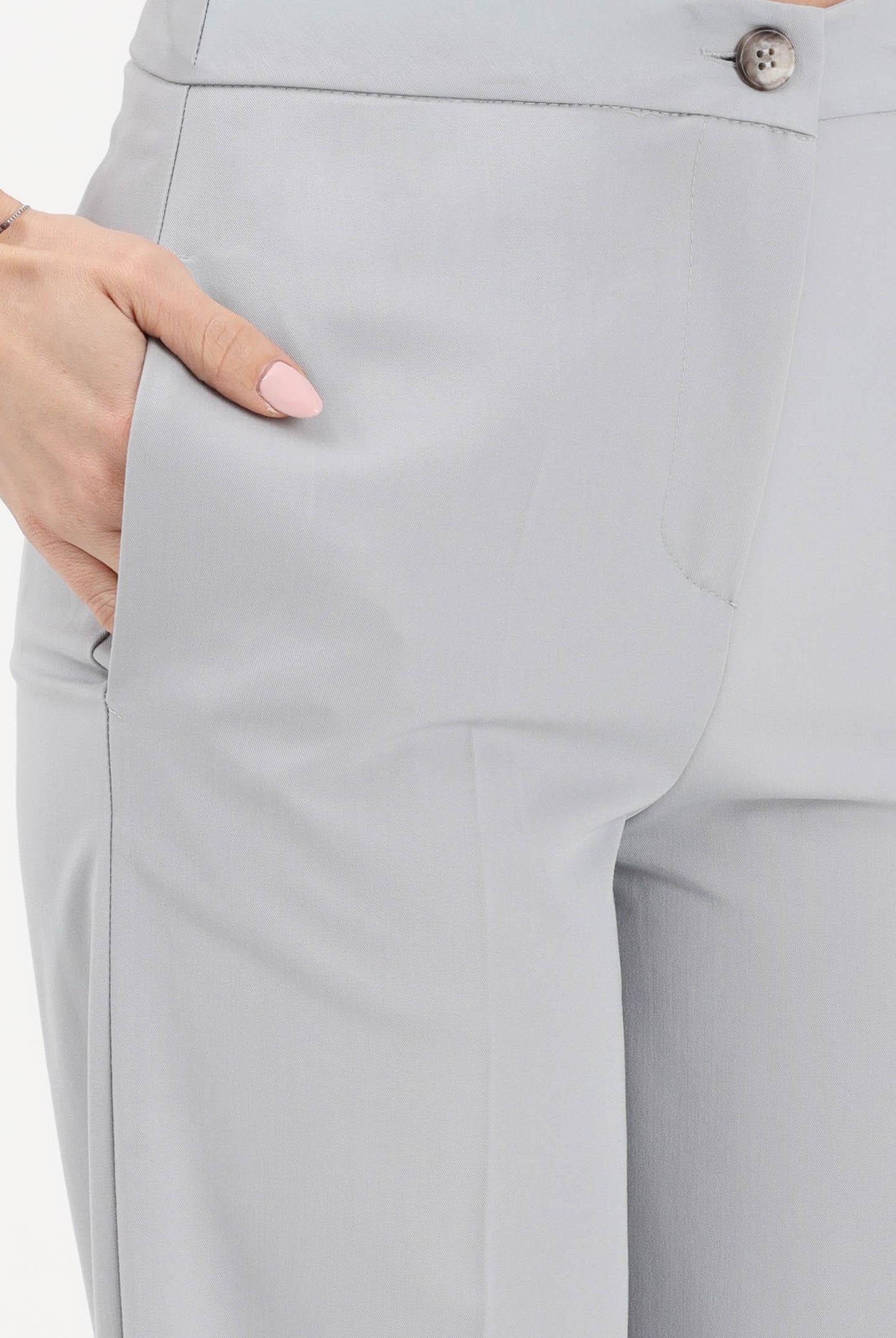 VICOLO Pantalone elegante grigio da donna TAB0025 GH VICOLO
