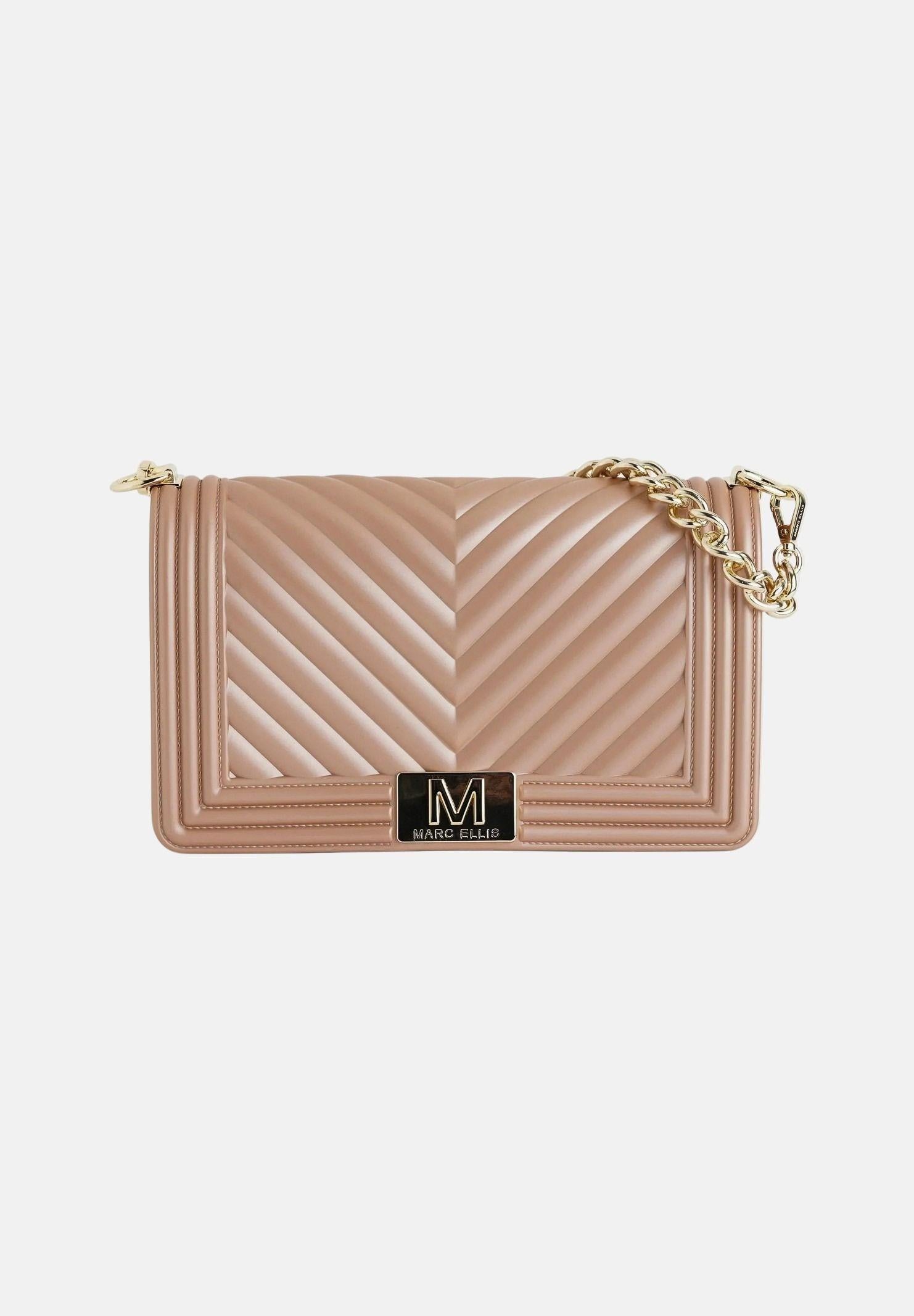 MARC ELLIS Borsa a tracolla Flat M 26 beige da donna FLAT-M-26 MOMOLIGO MARC ELLIS
