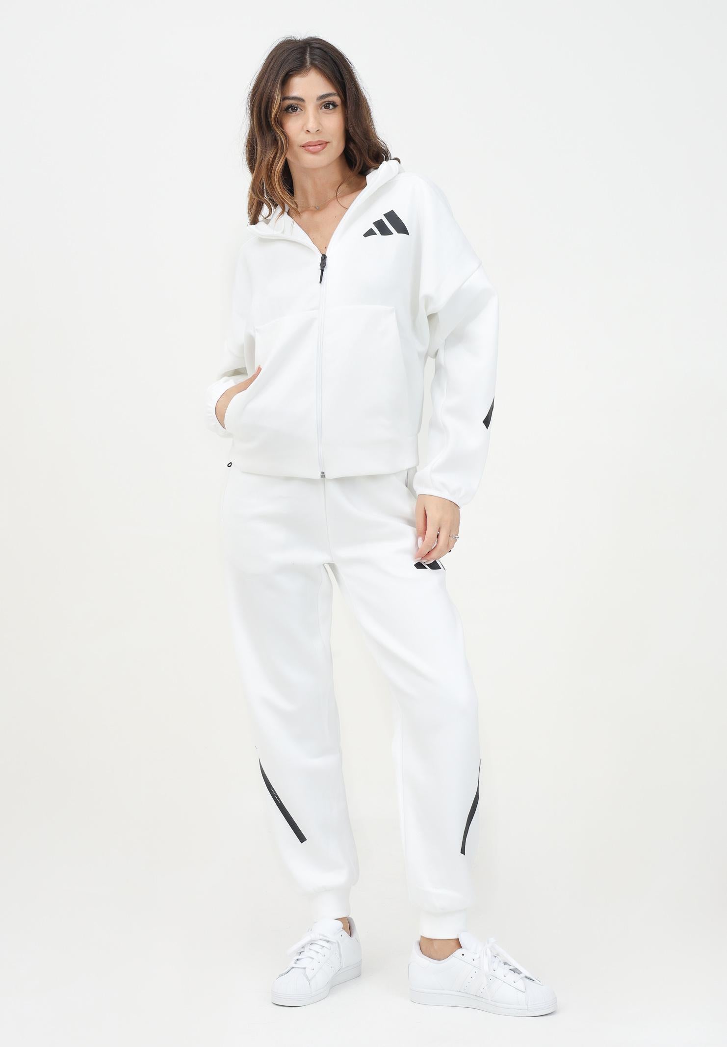 ADIDAS PERFORMANCE Pantalone sportivo Z.N.E. bianco da donna JE7843 . ADIDAS PERFORMANCE