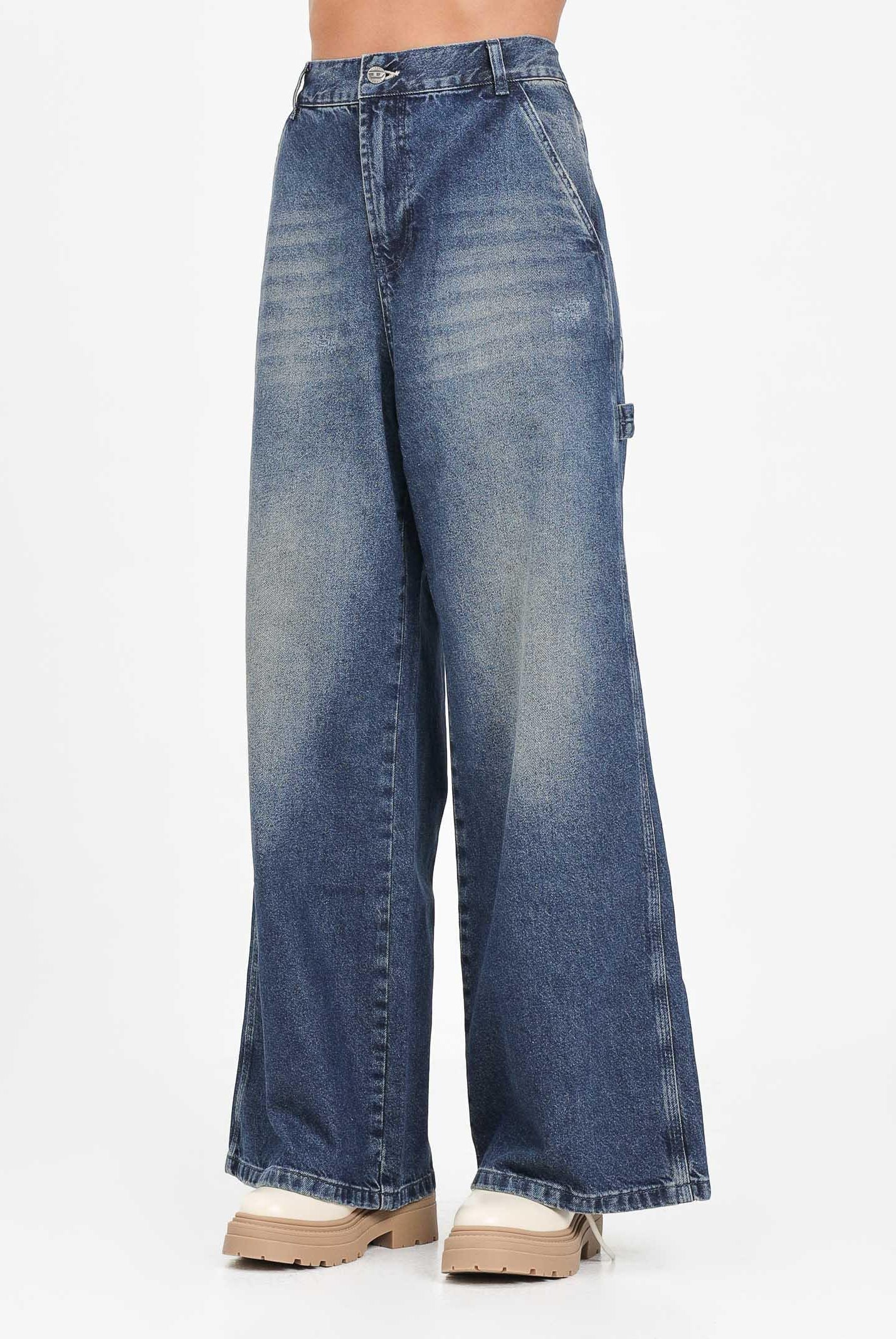 DIESEL Jeans D-Argjx Work in denim blu per donna, ragazzi e bambini J02349KXBQC K01 DIESEL