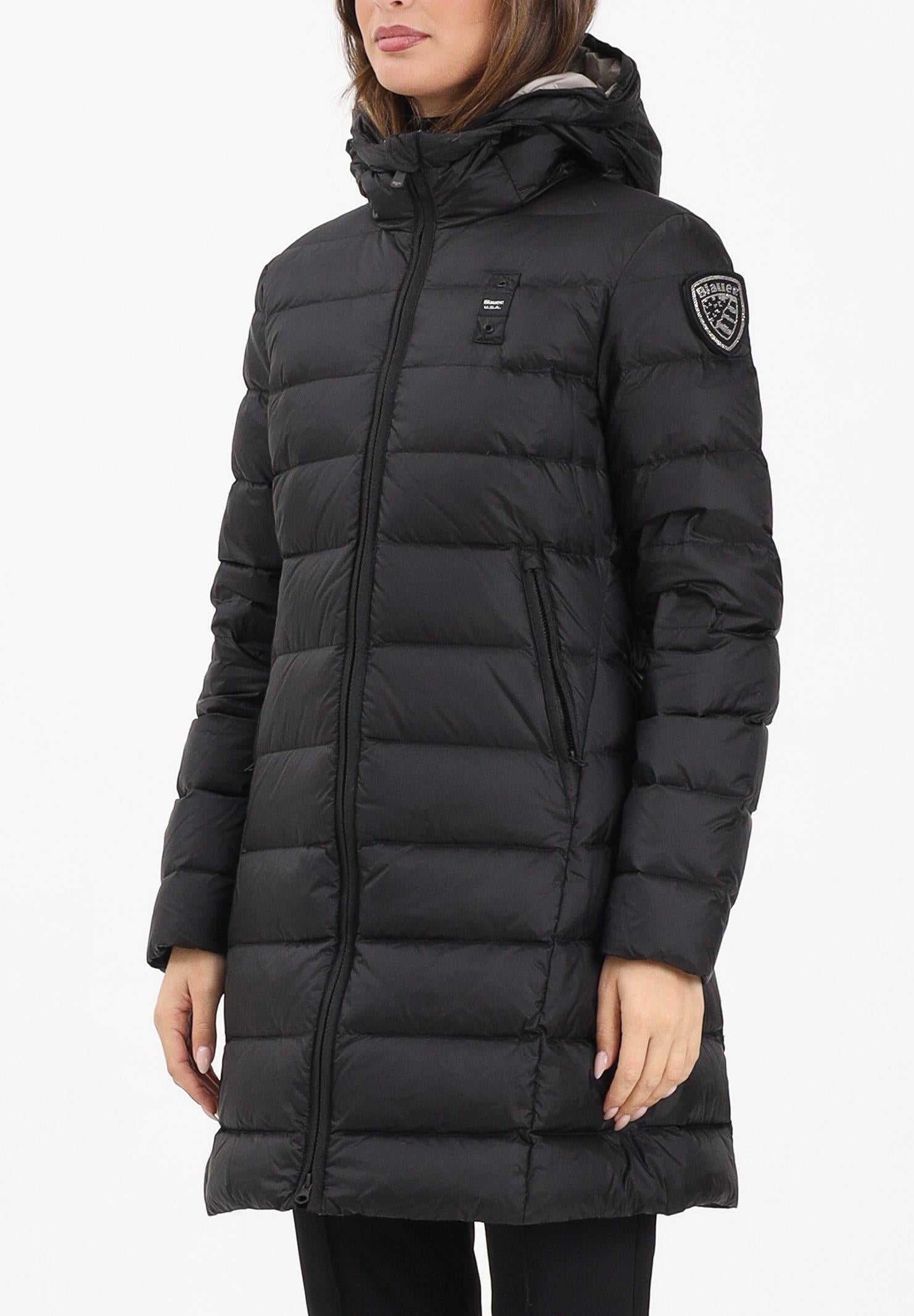 BLAUER Piumino lungo KRISTIN nero da donna 25WBLDK03103-006047 999EI BLAUER
