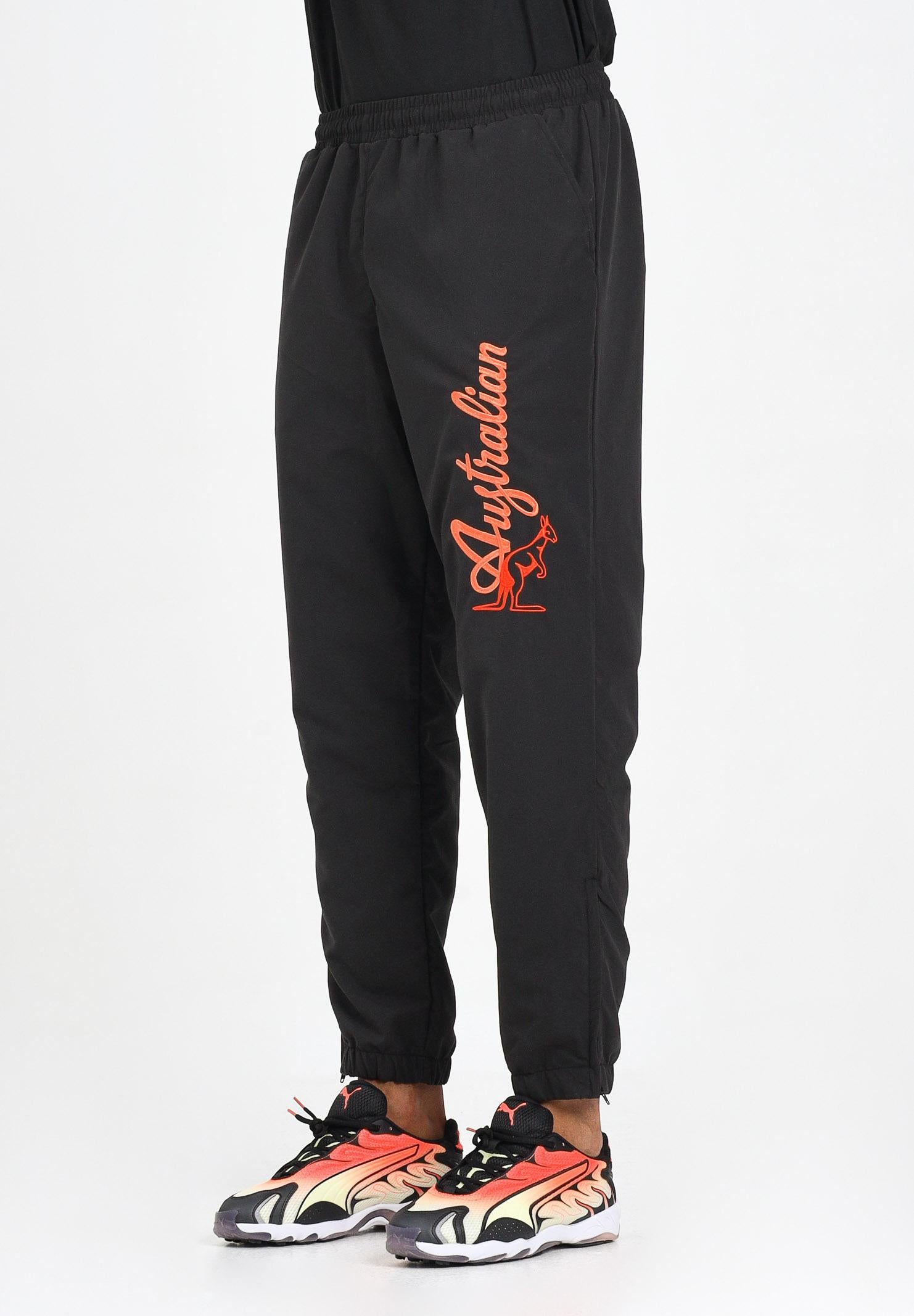 AUSTRALIAN Pantalone sportivo Goran Bumper nero da uomo ARUPA0017 003C AUSTRALIAN