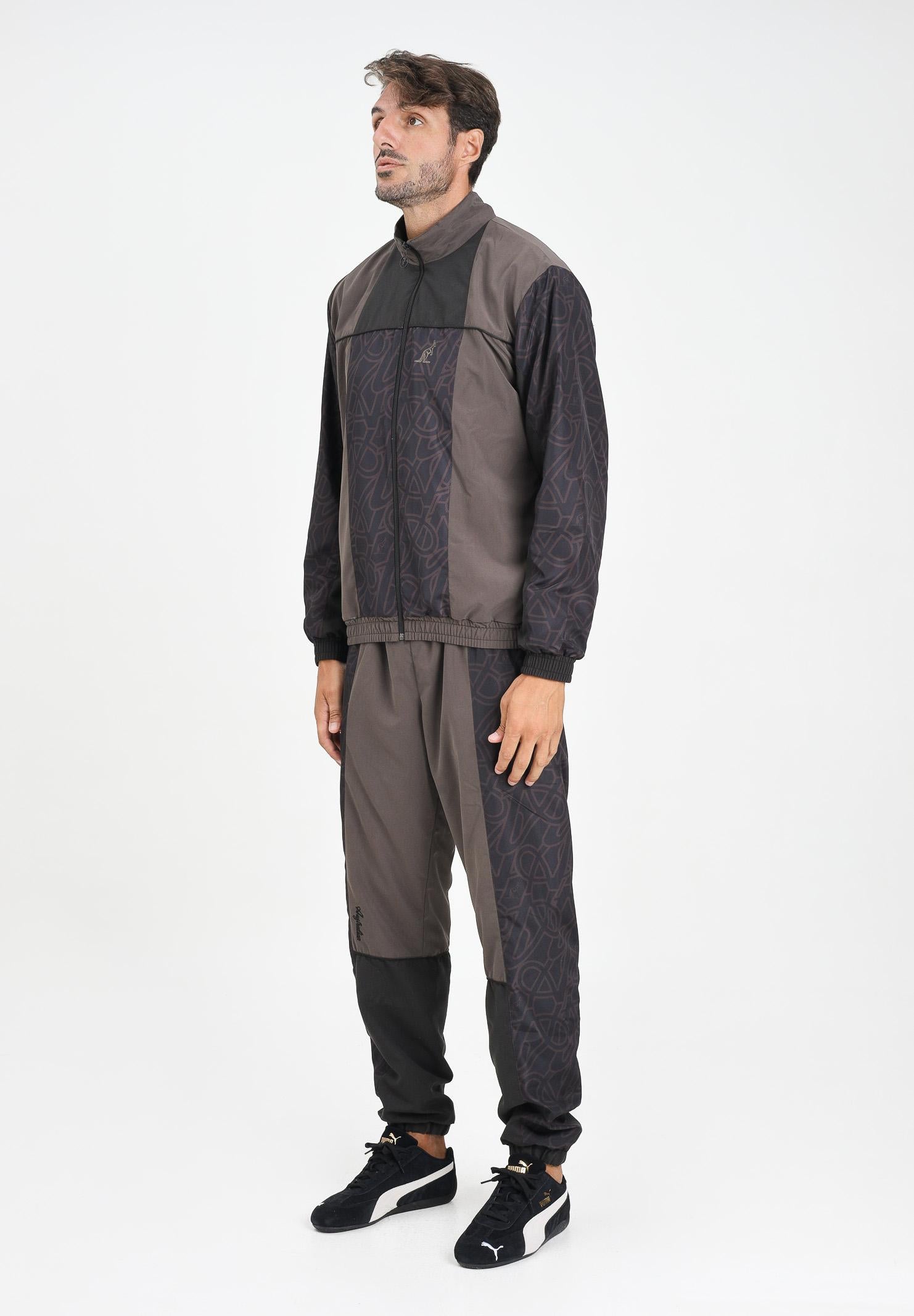 AUSTRALIAN Tuta Iconissima marrone e nera da uomo SWUTU0134 023 AUSTRALIAN