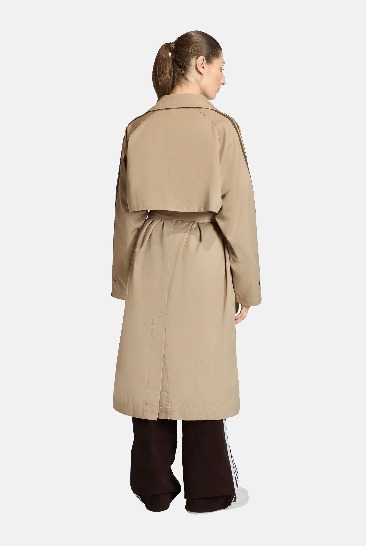 ADIDAS ORIGINALS Trench TWILL beige da donna KD3734 . ADIDAS ORIGINALS
