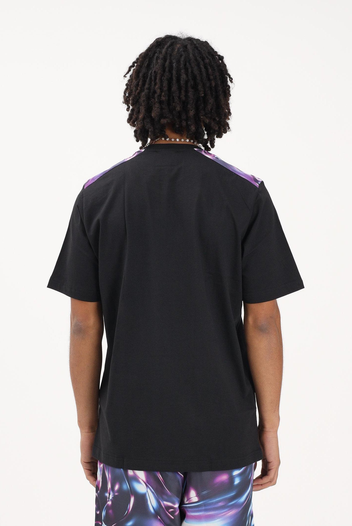 AUSTRALIAN T-shirt a manica corta Metaliq nera da uomo ARUTS0011META01 003 AUSTRALIAN