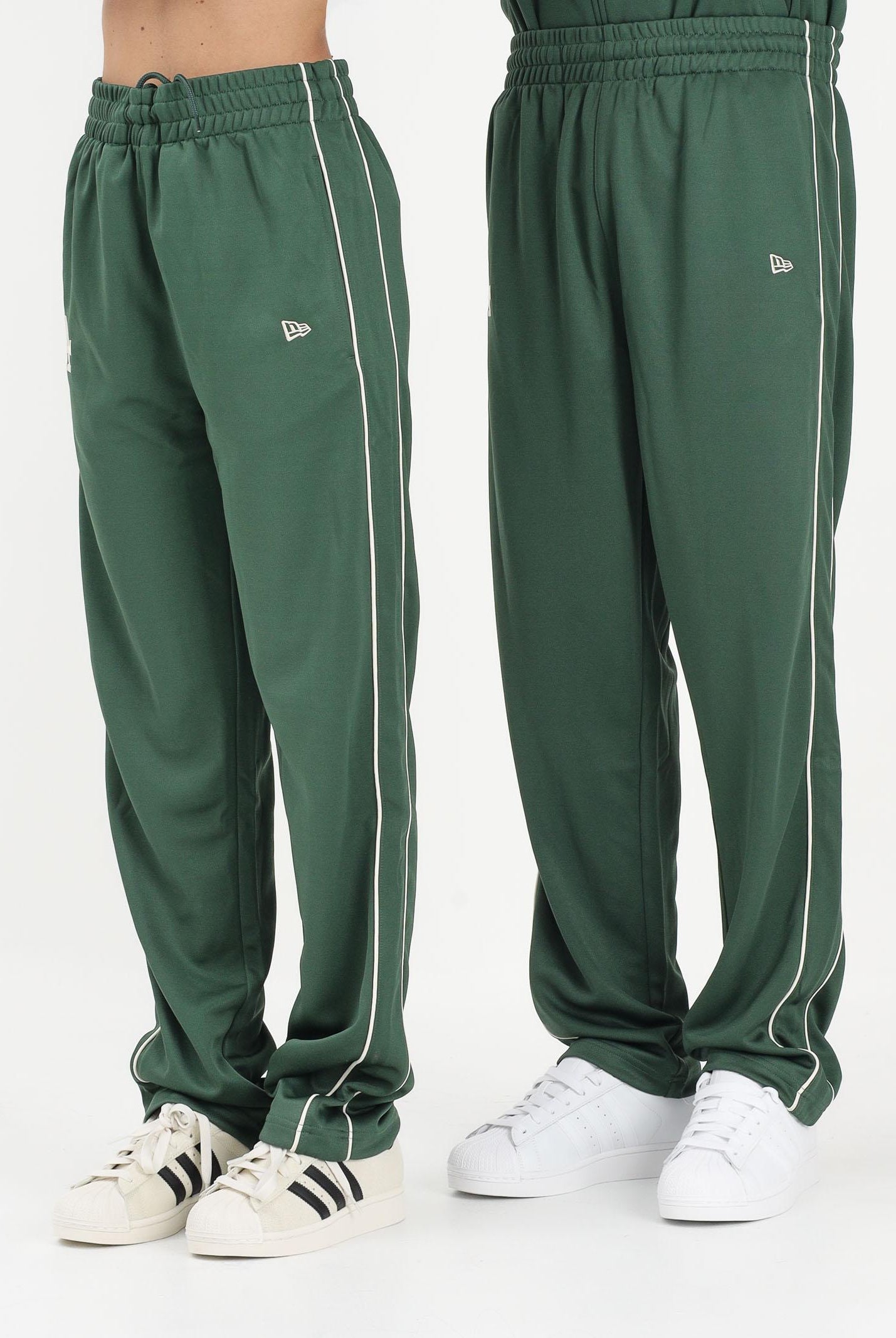 NEW ERA Pantalone sportivo LA Dodgers MLB Piping verde per uomo e donna 60771581 . NEW ERA