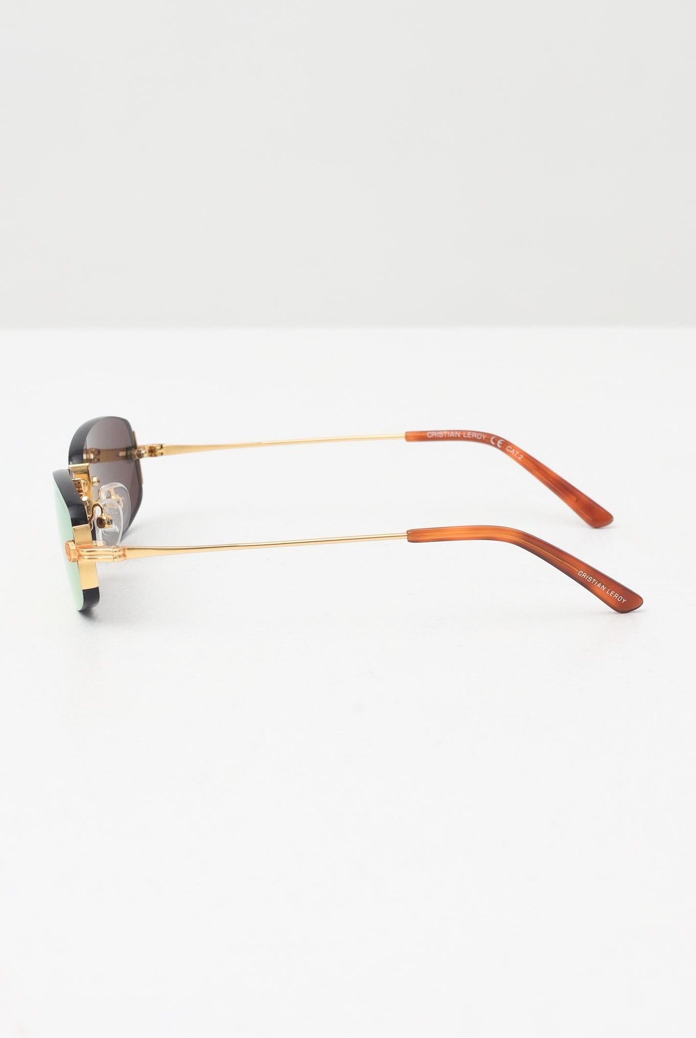 CRISTIAN LEROY Occhiali da sole con riflessi iridescenti per uomo e donna 15022 04 CRISTIAN LEROY
