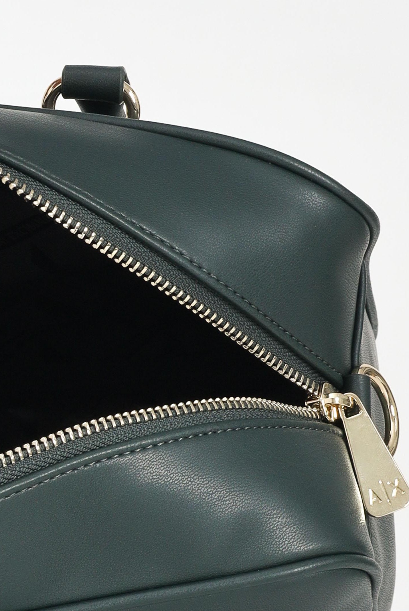 ARMANI EXCHANGE Borsa a spalla verde da donna con ricamo logo XW001566AF15634 U7304 ARMANI EXCHANGE