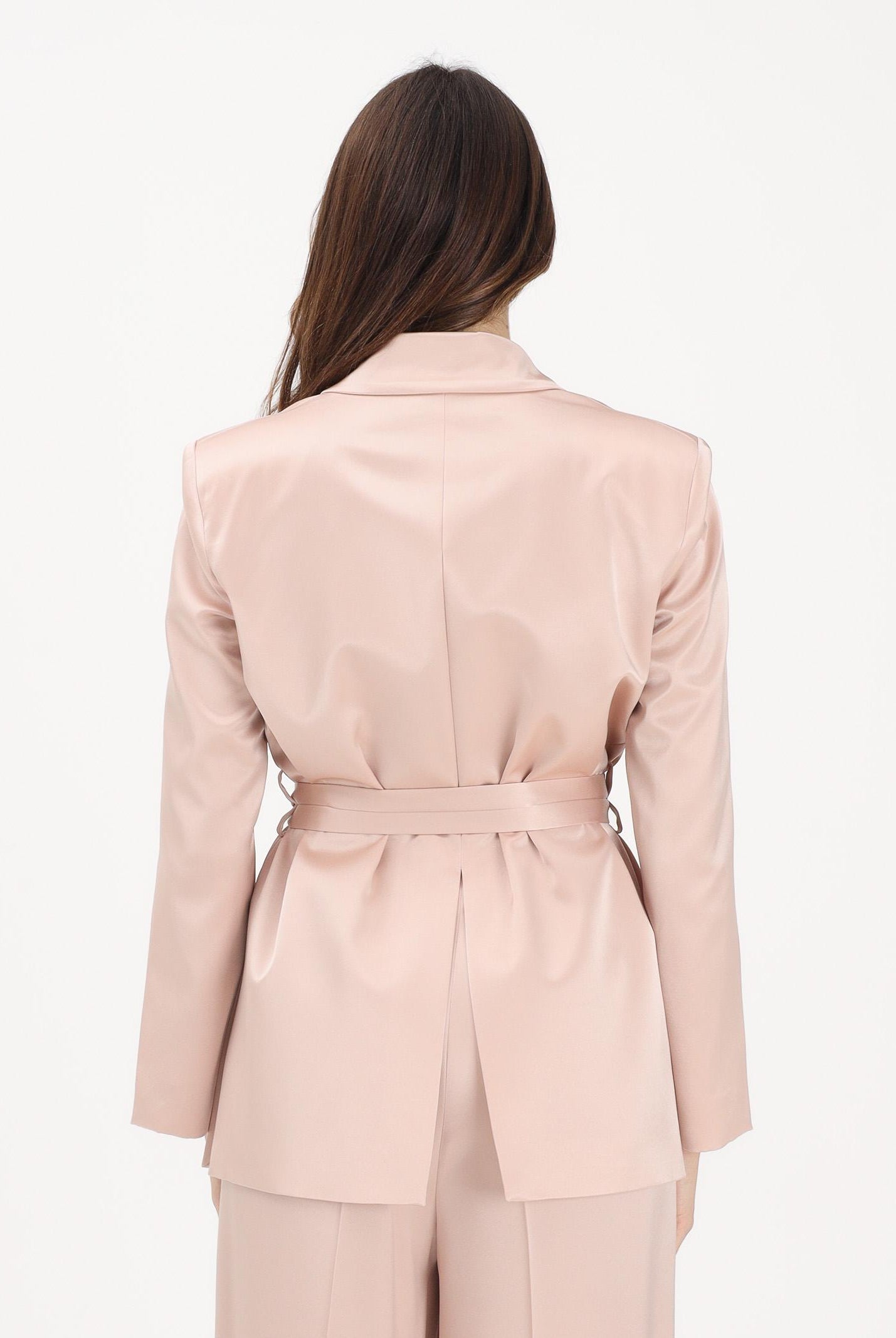 PINKO Giacca rosa da donna con cintura 106589A1Y5 Q35 PINKO