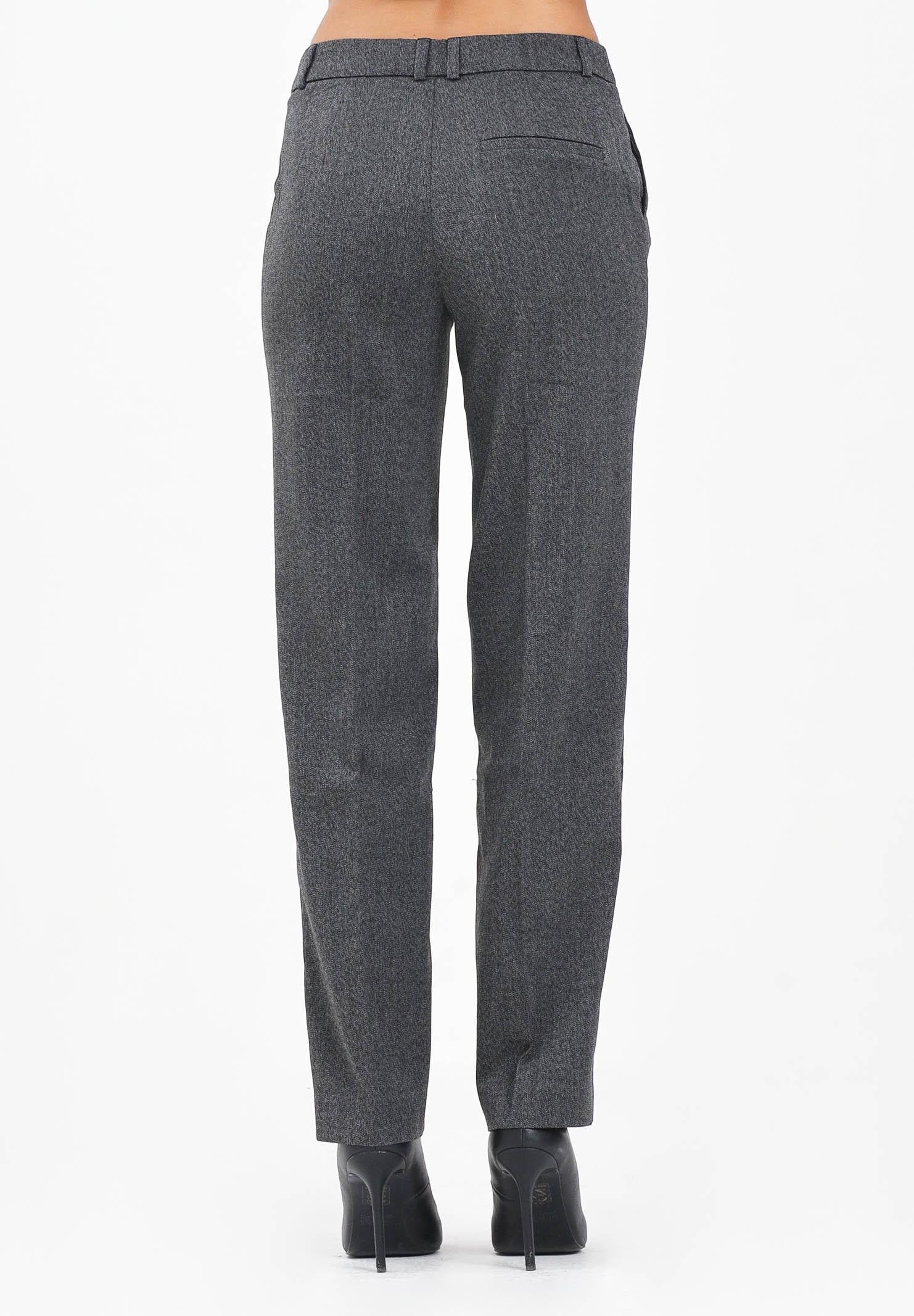 ONLY Pantalone elegante grigio da donna 15357615 DarkGreyMel ONLY