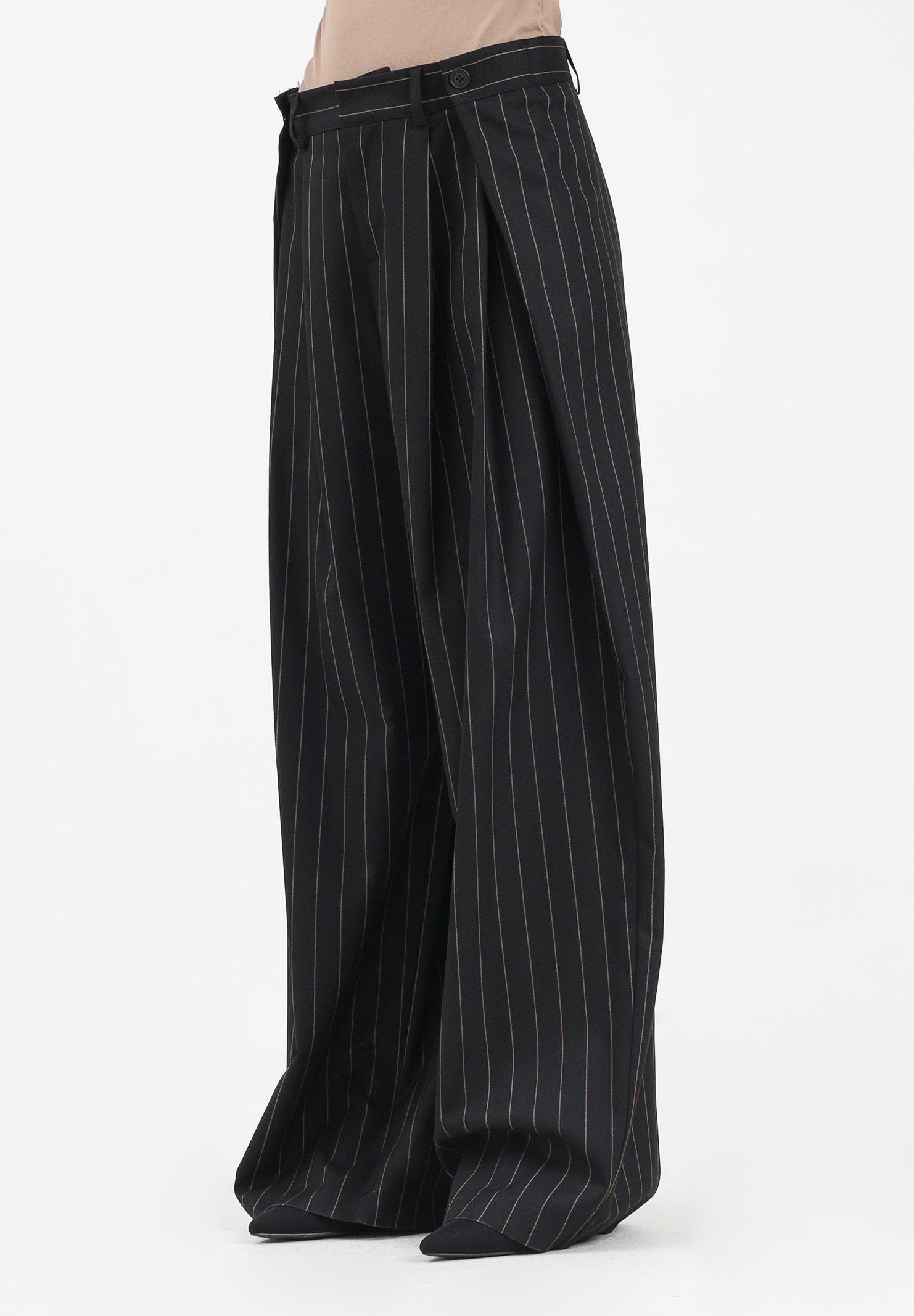 MAR DE MARGARITAS Pantalone Ashton nero da donna MMABW01397 NE01 Mar de margaritas