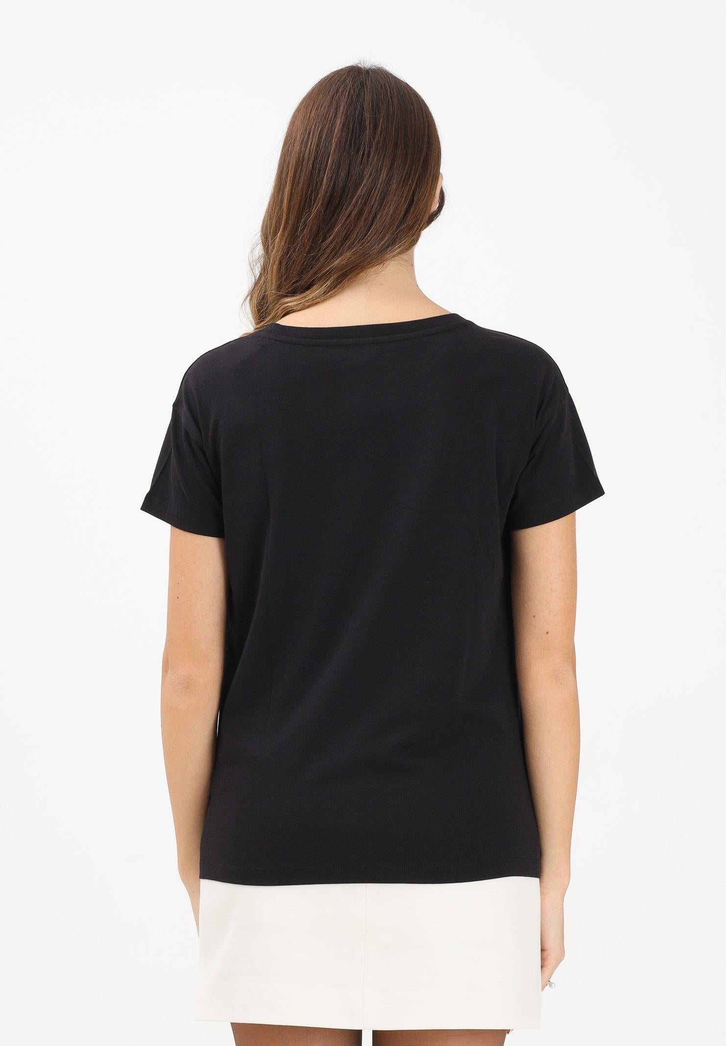 ARMANI EXCHANGE T-shirt a manica corta nera da donna con logo XW000830AF10356 UC001 ARMANI EXCHANGE