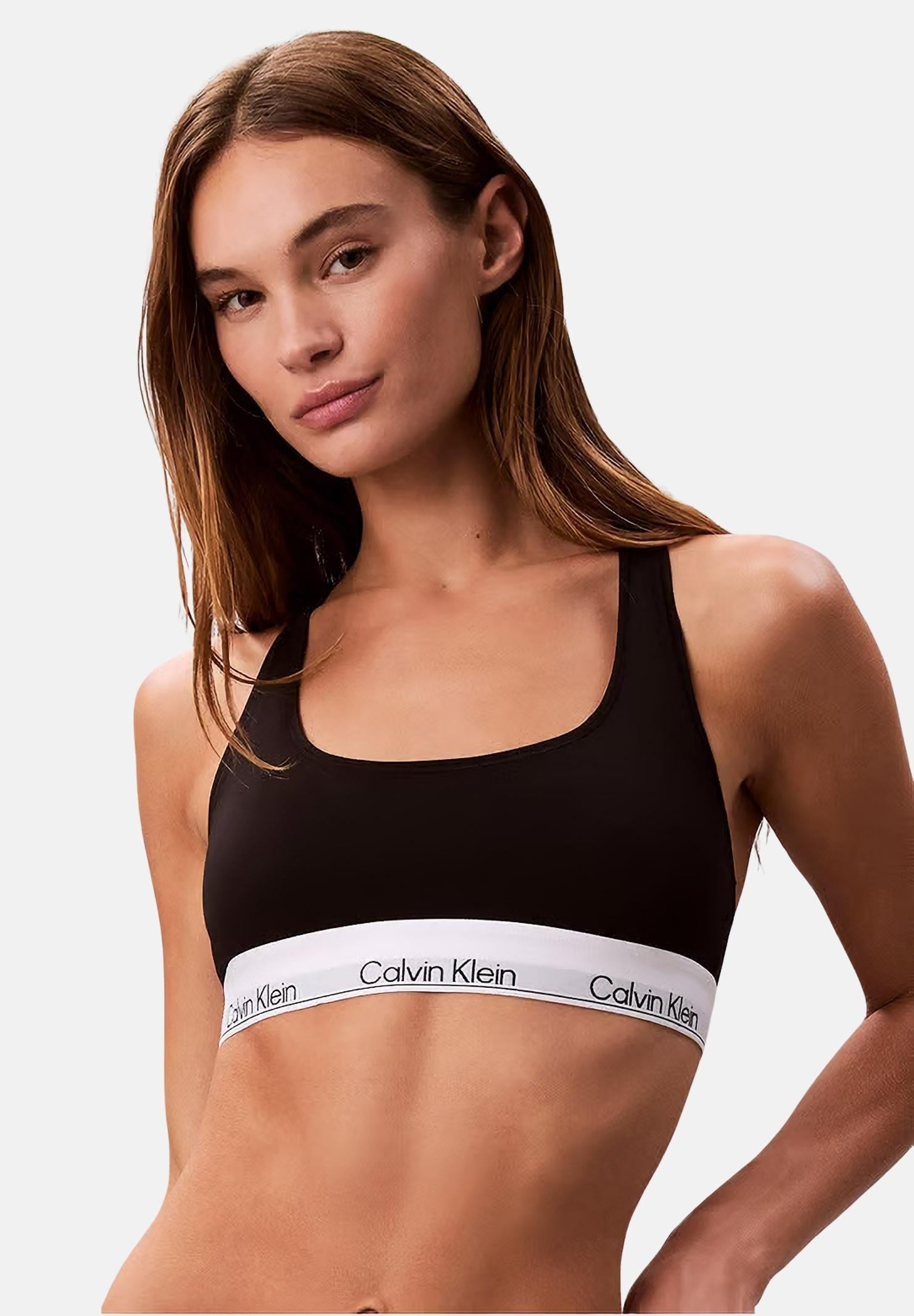 CALVIN KLEIN Bralette nera da donna LV00QF8493 UB1 CALVIN KLEIN