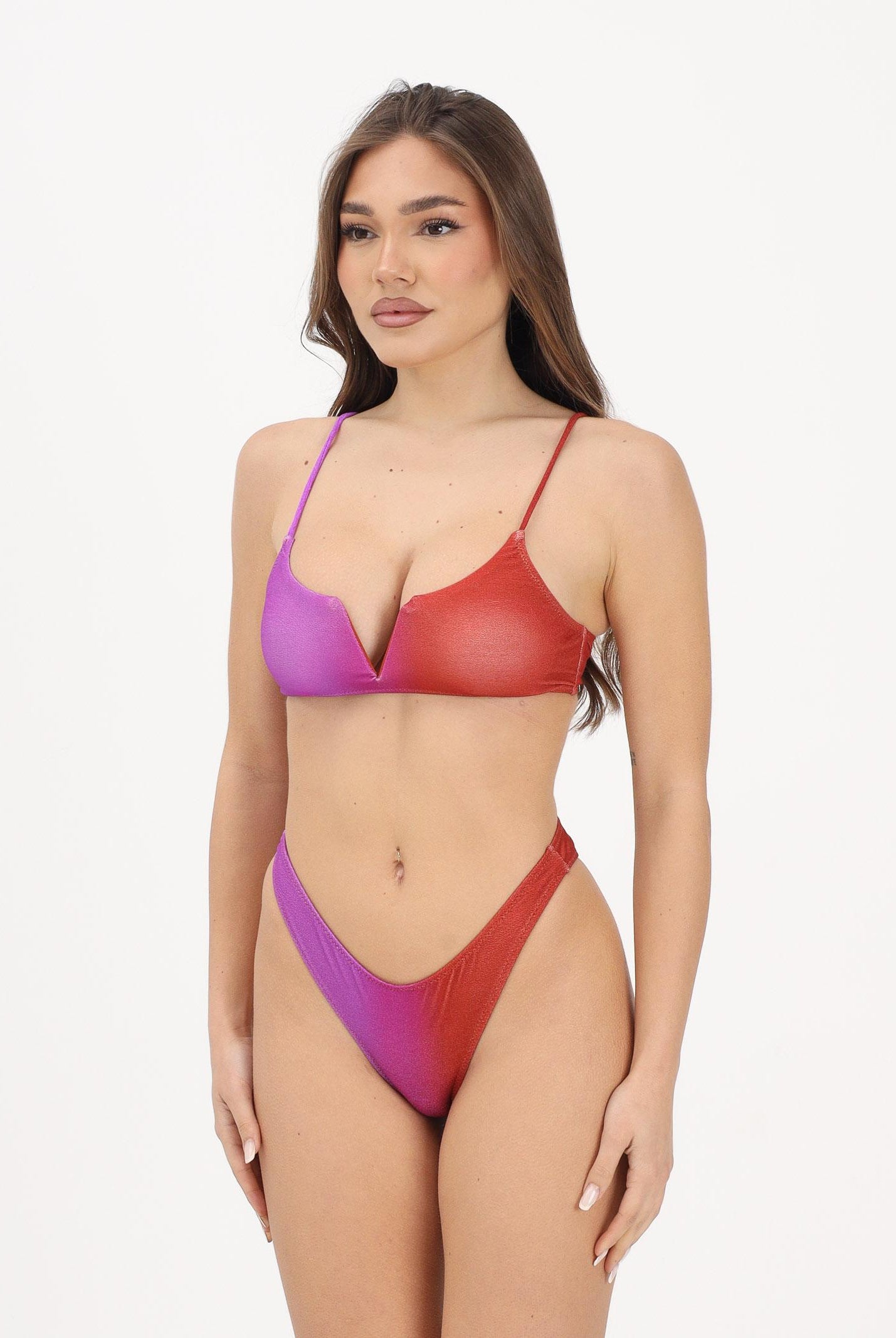 F**K Bikini viola e arancione da donna FK26-SW1852X81 . F**K