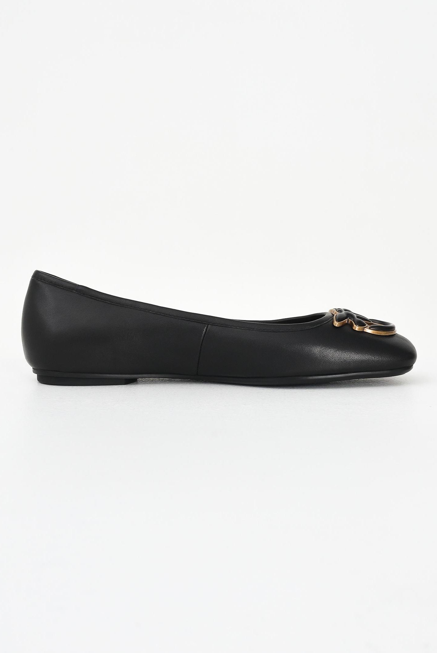 PINKO Ballerine nere da donna con logo Love Birds SD0379P003Z99 . PINKO