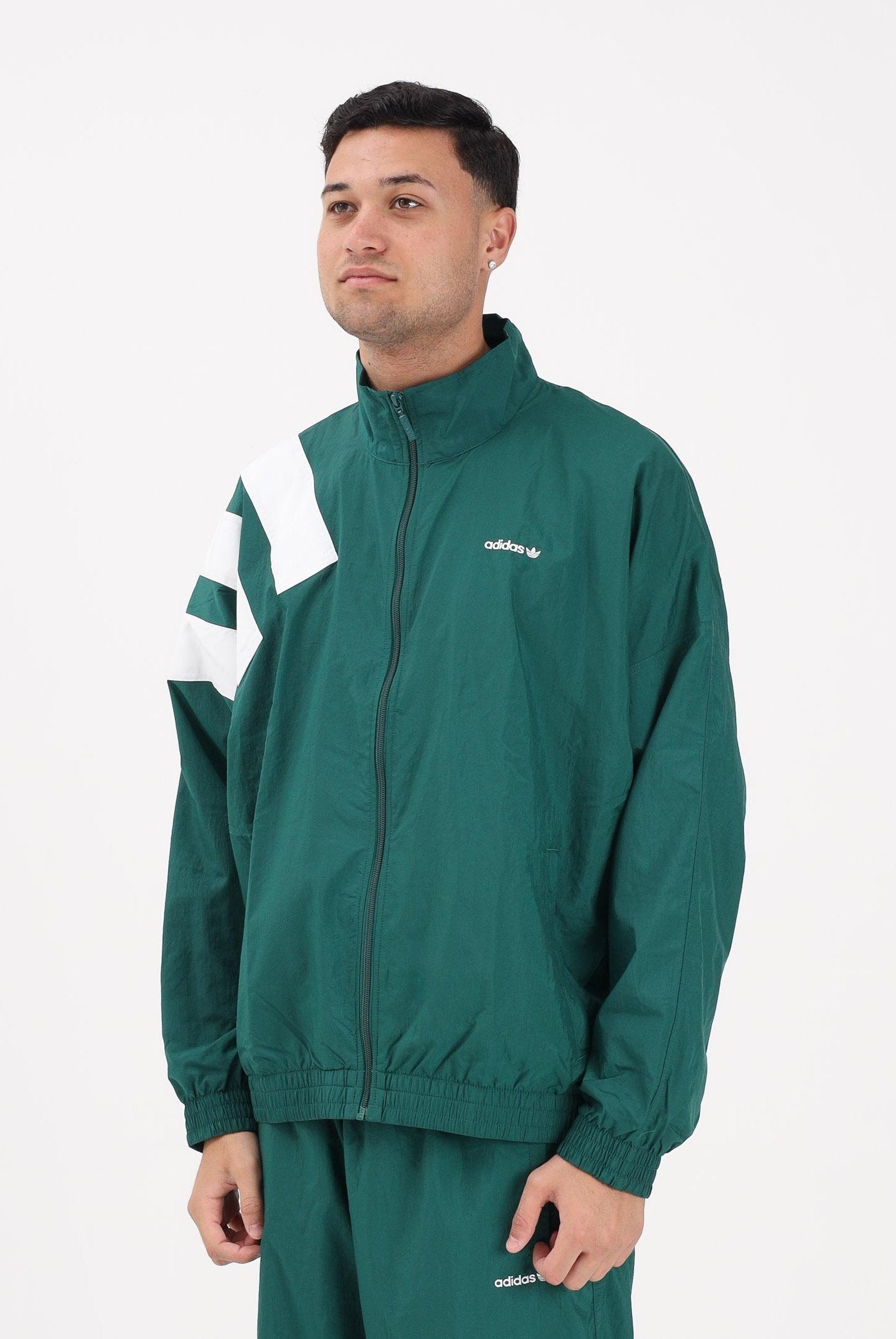ADIDAS ORIGINALS Giacca a vento Archive Blocked verde da uomo KD4070 . ADIDAS ORIGINALS