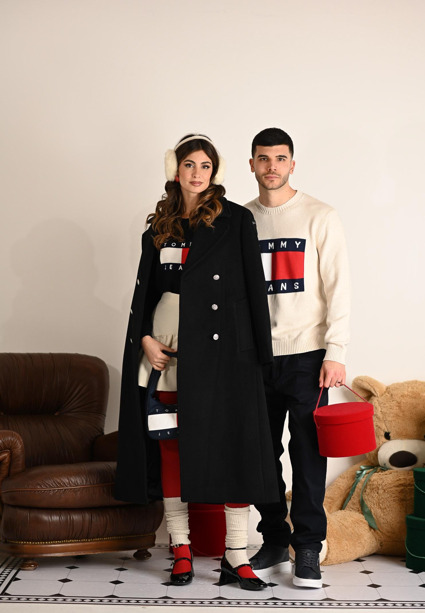 TOMMY HILFIGER Pantalone chino Harlem blu da uomo MW0MW40661DW5 . TOMMY HILFIGER