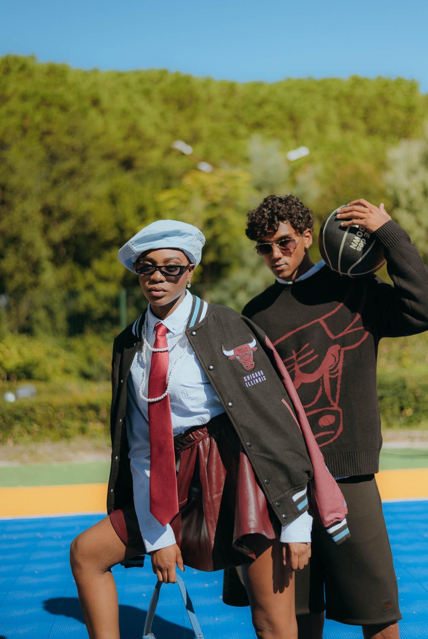 NEW ERA Bomber Varsity Chicago Bulls NBA Patch nero e bordeaux per uomo e donna 60684336 . NEW ERA