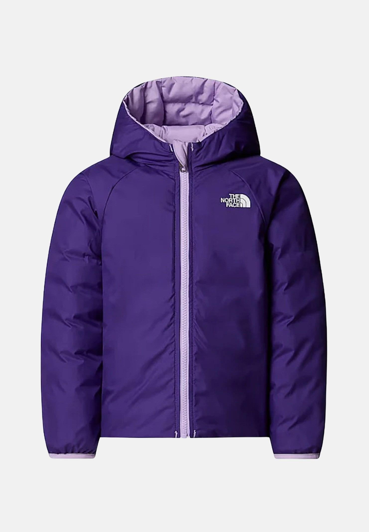 THE NORTH FACE Piumino reversibile Perrito lilla e viola da bambina NF0A88VJQZI1 . THE NORTH FACE