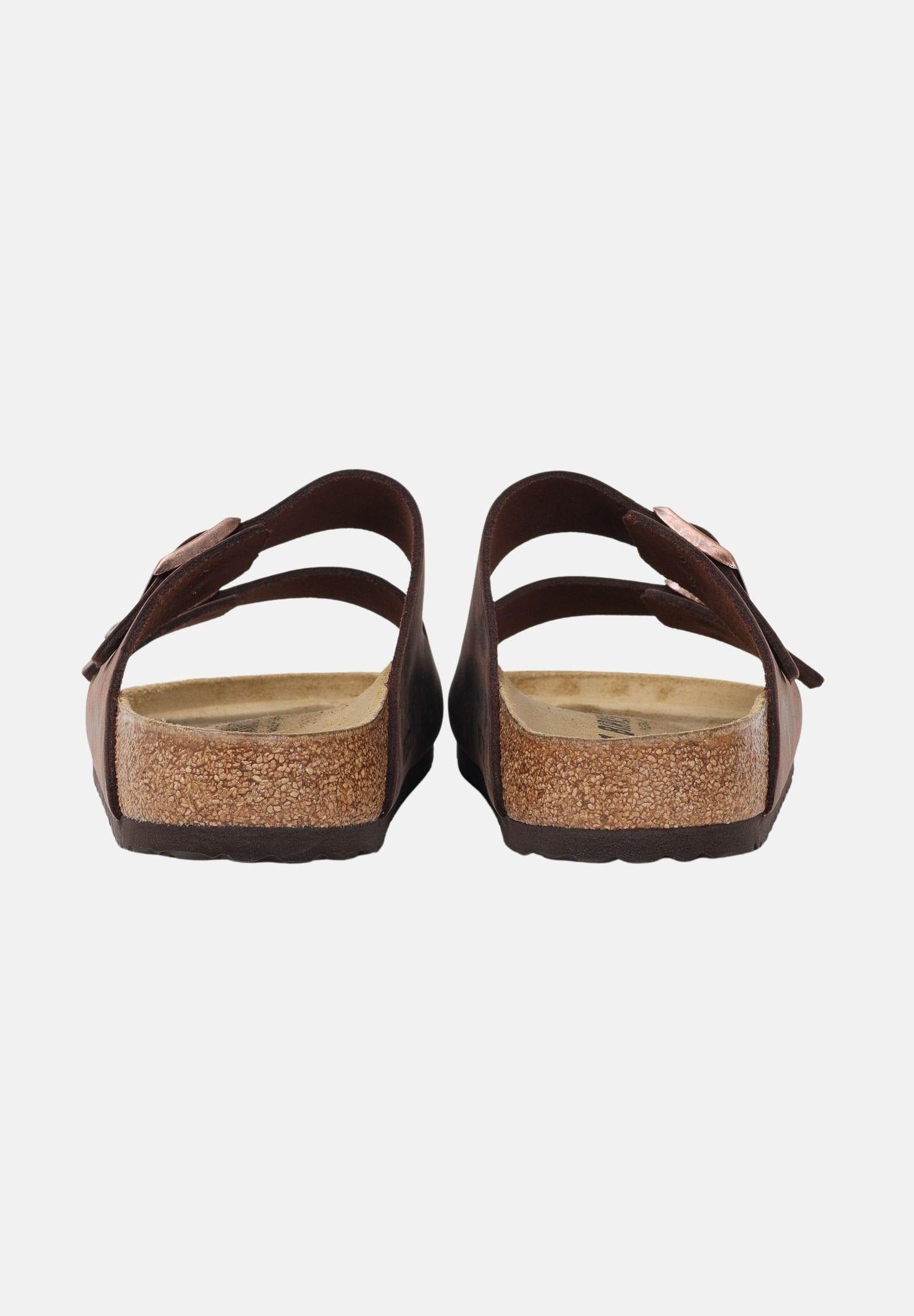 BIRKENSTOCK Ciabatte Arizona marroni per uomo e donna 052531 . BIRKENSTOCK