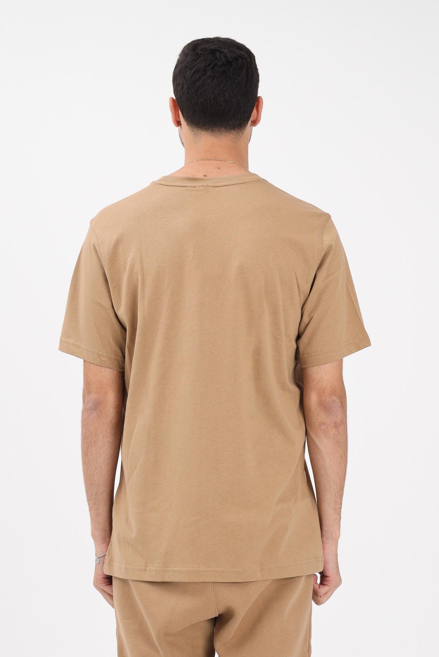 ADIDAS ORIGINALS T-shirt a manica corta Trefoil Essentials beige da uomo JX2824 . ADIDAS ORIGINALS