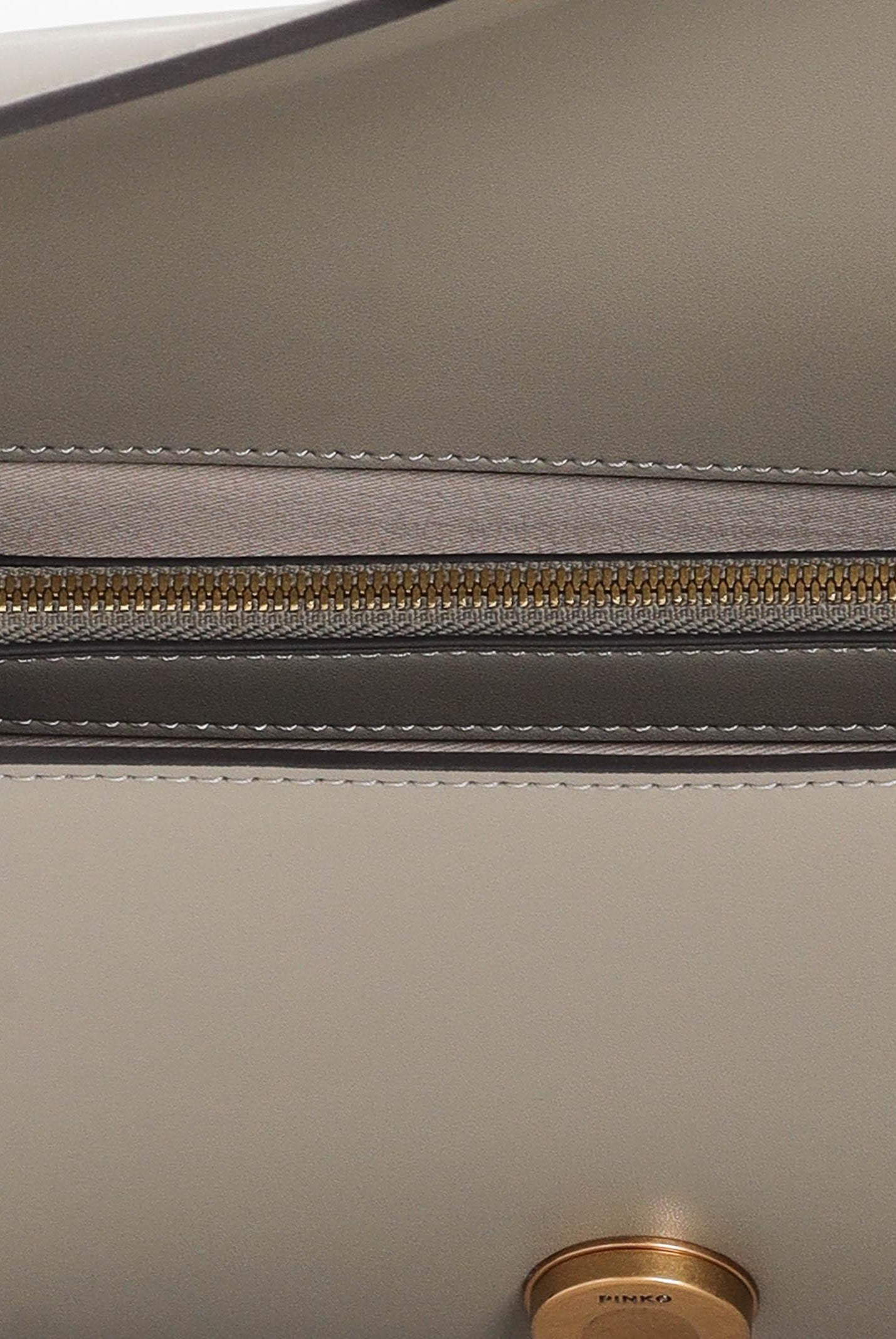 PINKO Borsa a tracolla Classic Love Bag One in morbida pelle mano seta noce da donna 100941A0F1 I68Q PINKO