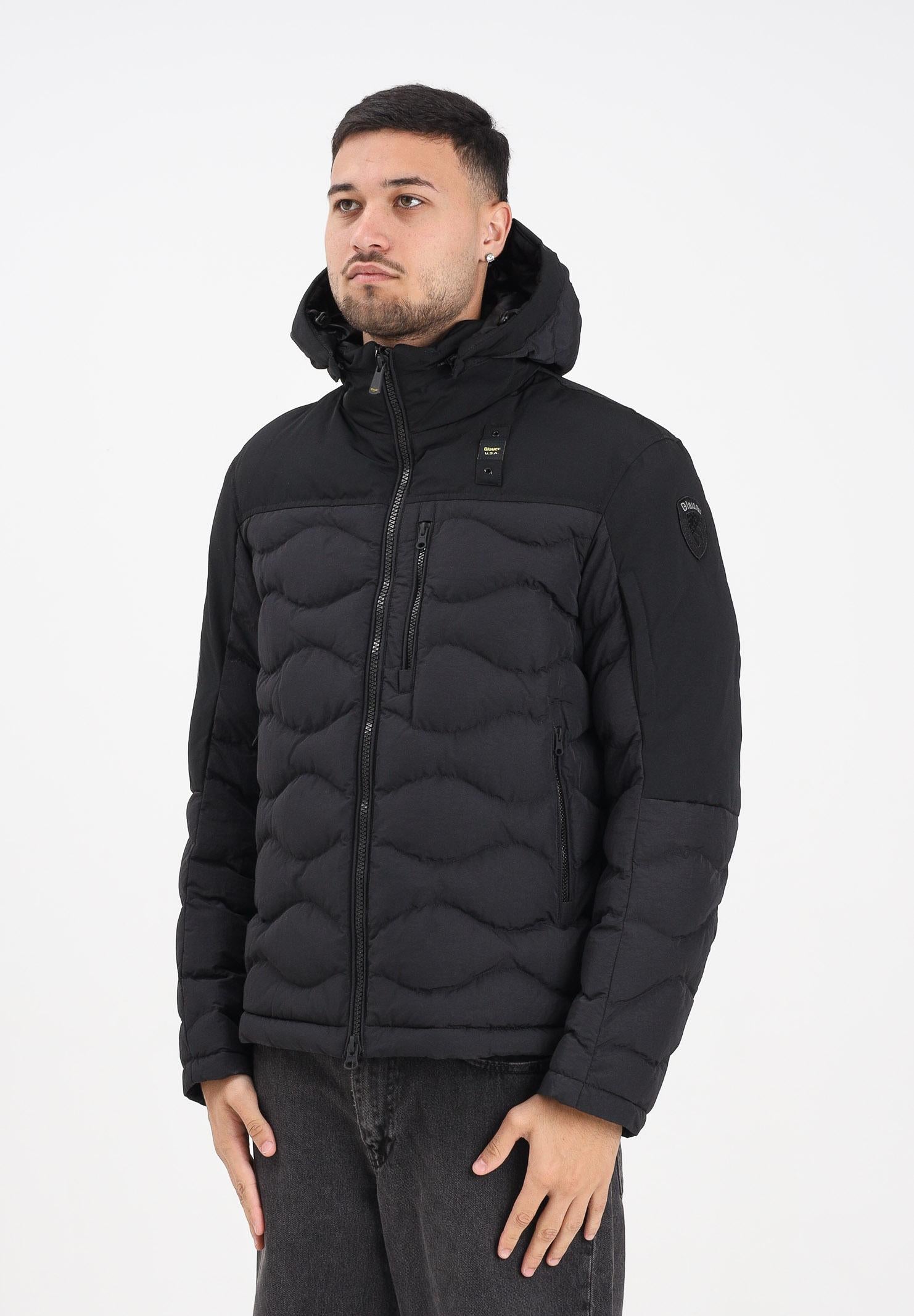 BLAUER Piumino FERWOOD nero da uomo 25WBLUC02152-007287 999 BLAUER