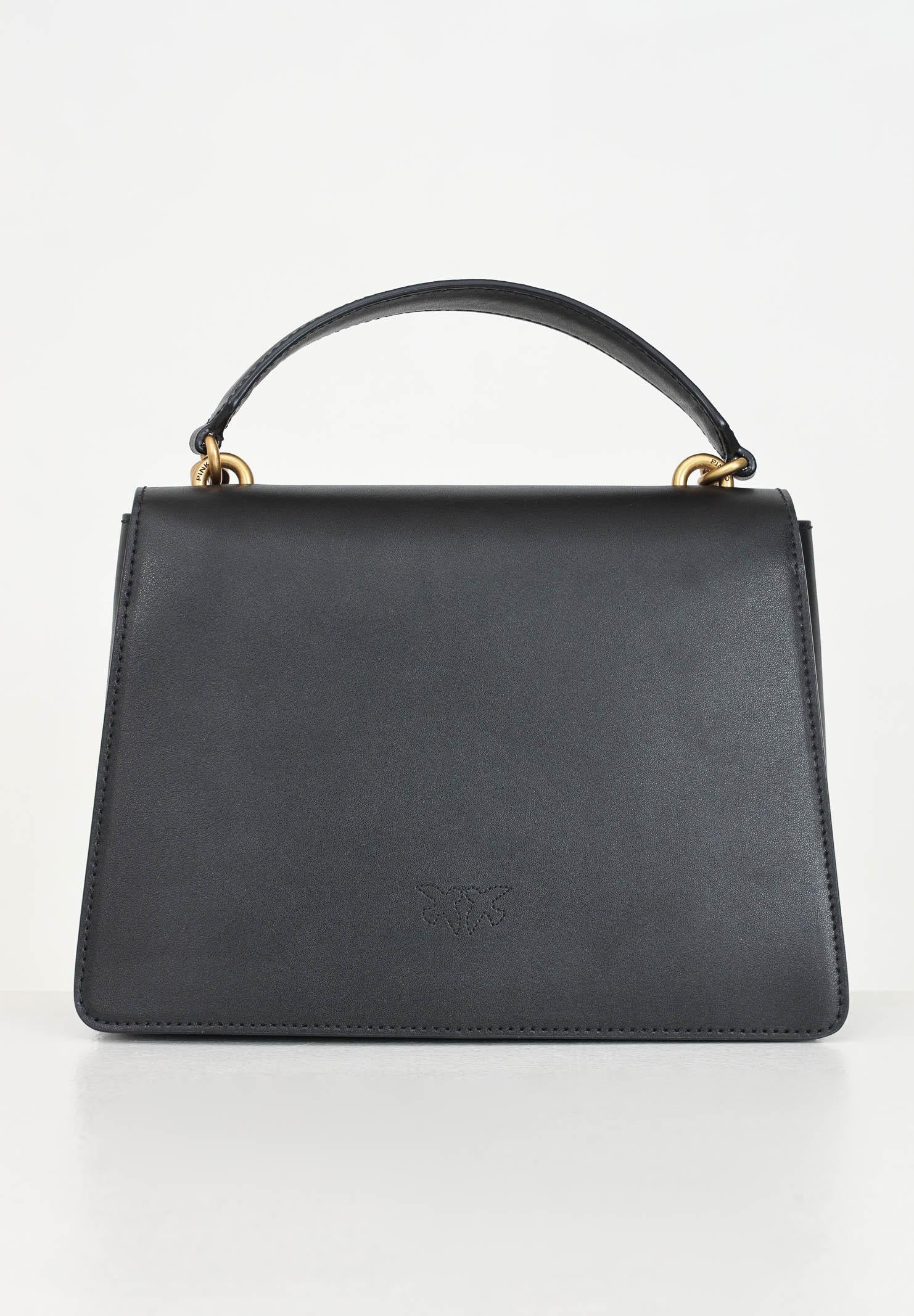 PINKO Borsa a mano Love Bag Top Handle Light nera da donna 100066A0F1 Z99Q PINKO
