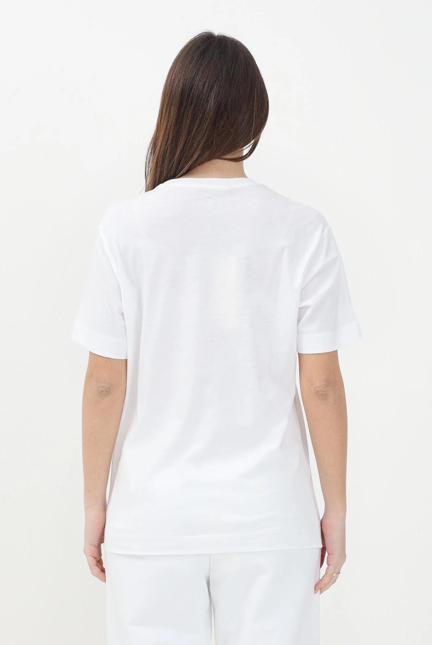 MARNI T-shirt a manica corta bianca per donna, ragazzi e bambini con stampa logo M01413M00RF 0M100 MARNI
