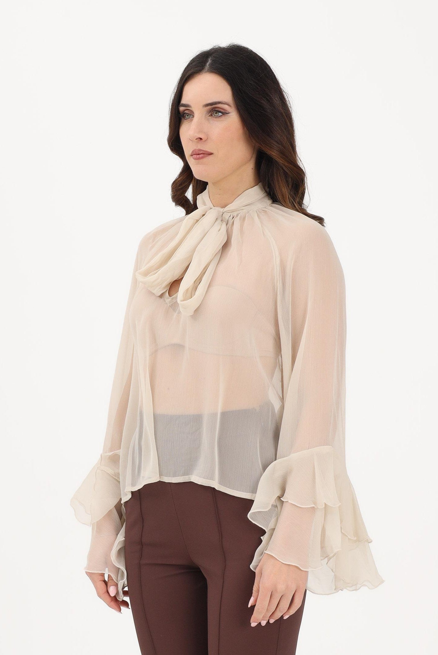 ONLY Blusa beige da donna 15367241 OXTA ONLY